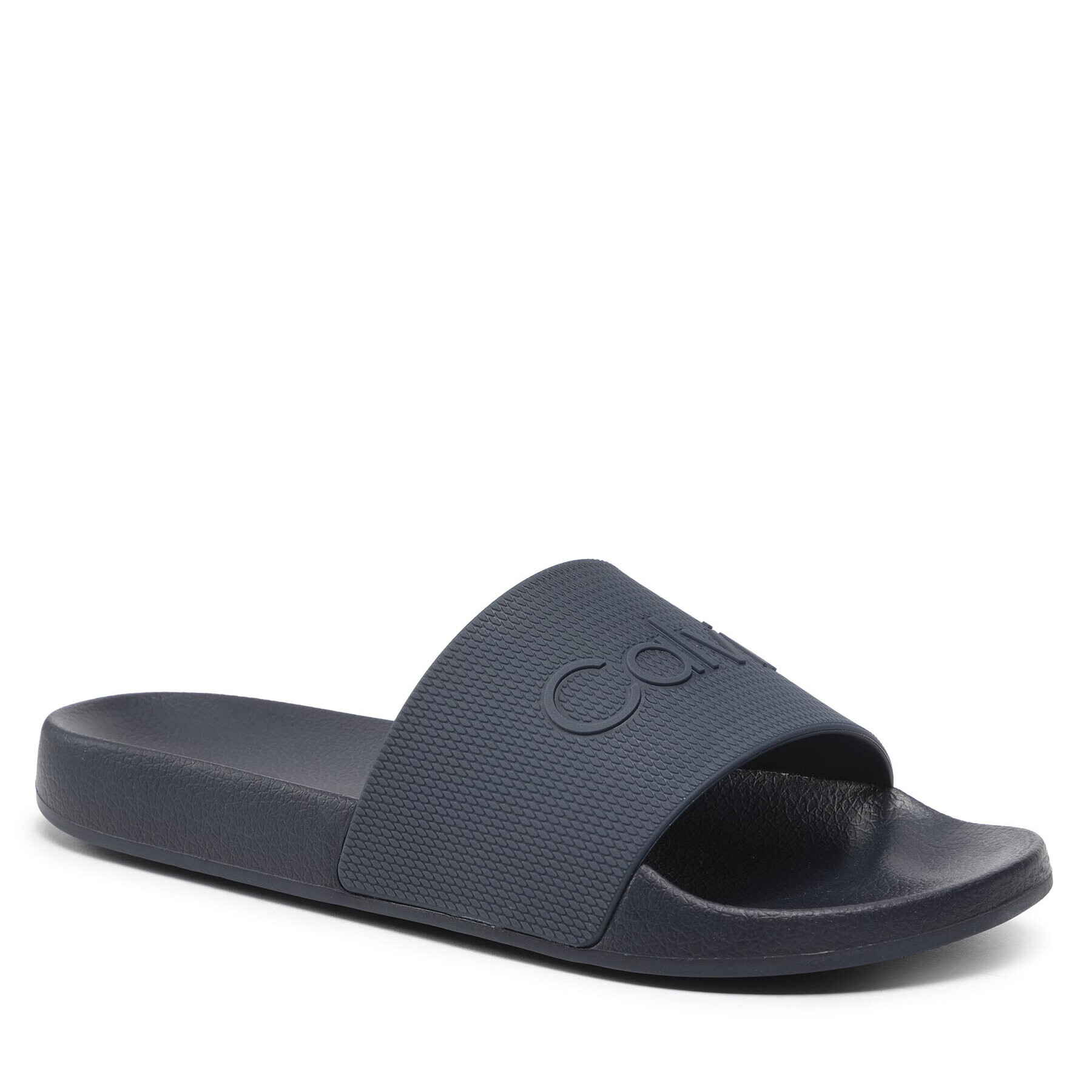 Calvin Klein Papucs Pool Slide Rubber HM0HM00636 Sötétkék - Pepit.hu