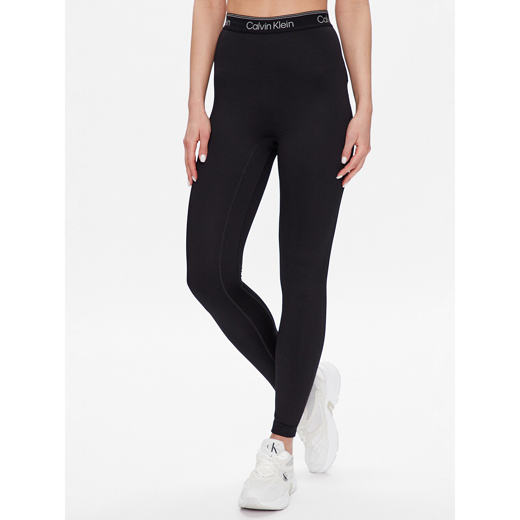 Calvin Klein Performance Leggings 00GWS3L605 Fekete Slim Fit - Pepit.hu