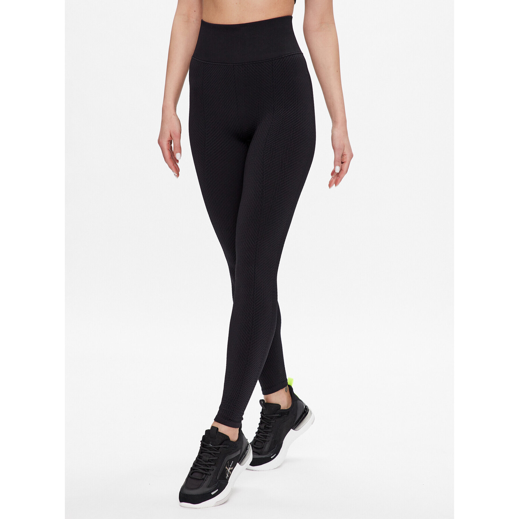 Calvin Klein Performance Leggings 00GWS3L607 Fekete Slim Fit - Pepit.hu