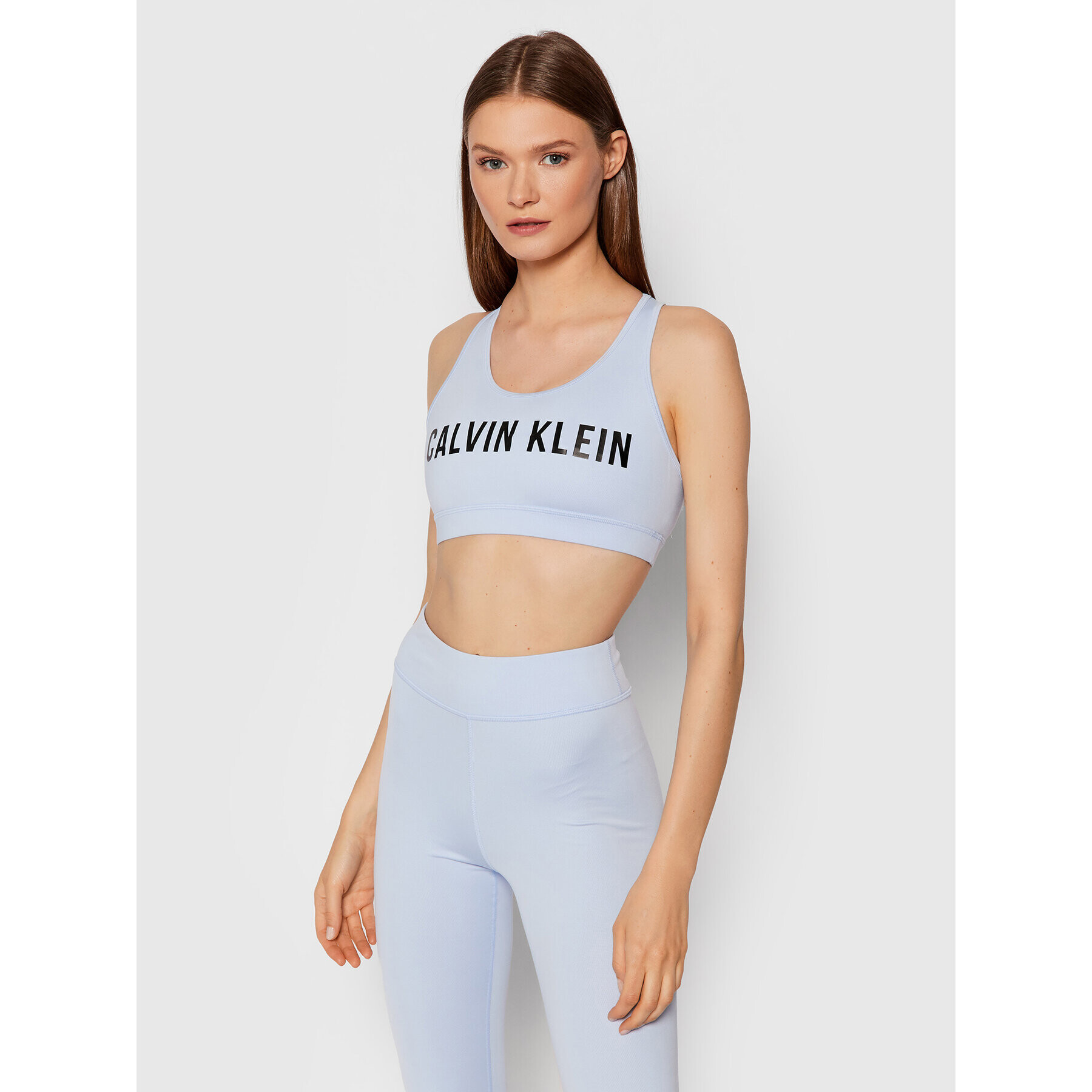 Calvin Klein Performance Sport melltartó Medium Support 00GWF0K157 Kék - Pepit.hu