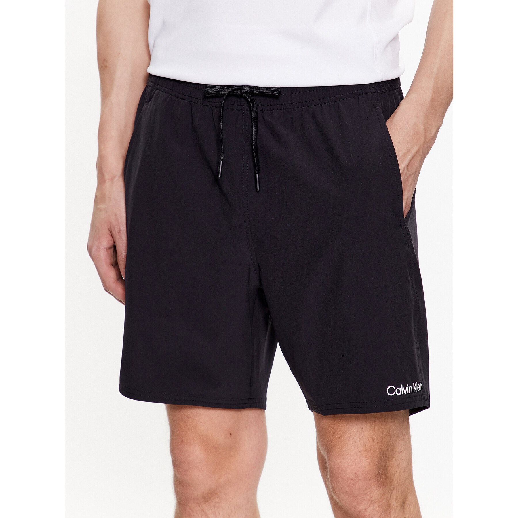 Calvin Klein Performance Sport rövidnadrág 00GMS3S800 Fekete Regular Fit - Pepit.hu