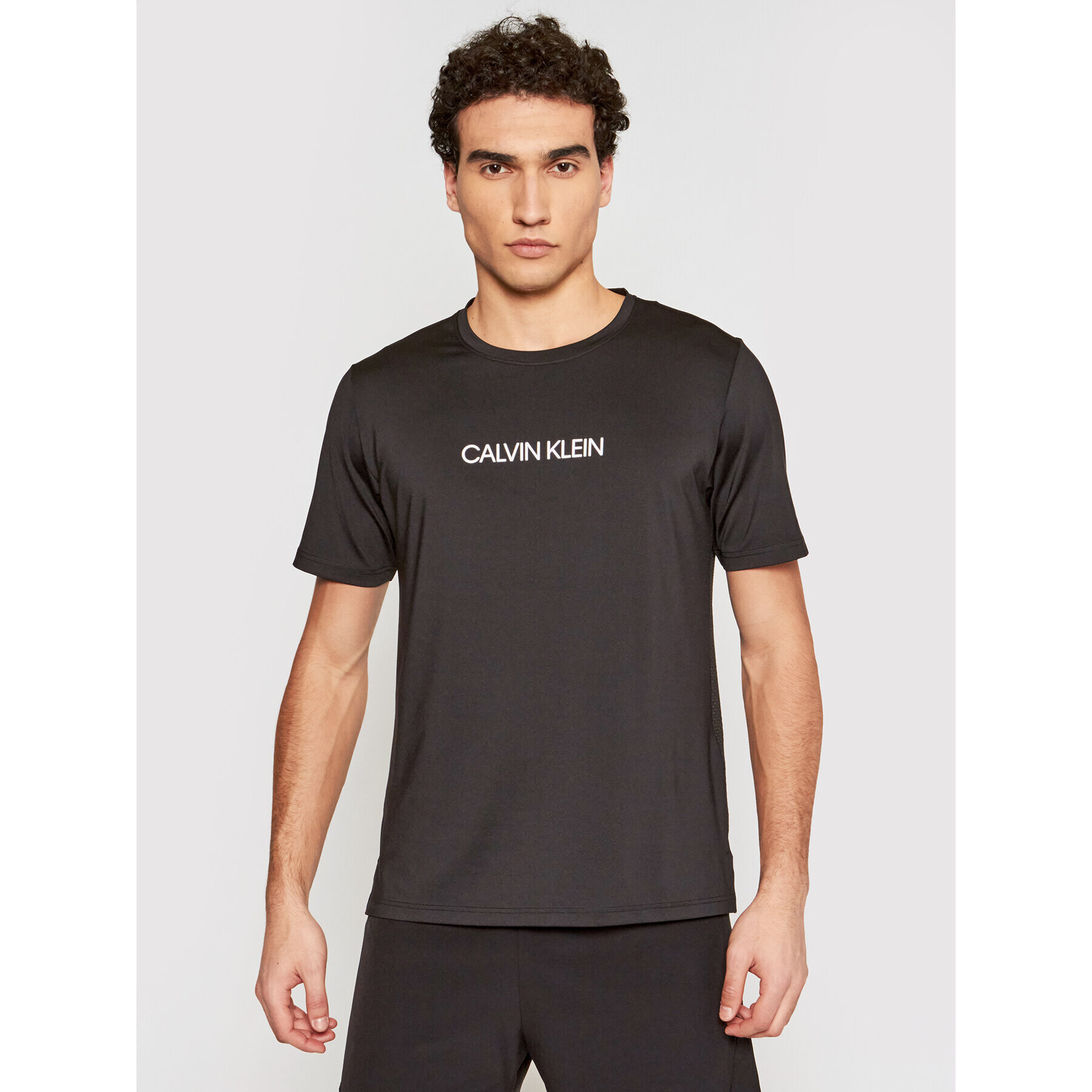 Calvin Klein Performance Technikai póló 00GMS1K265 Fekete Regular Fit - Pepit.hu