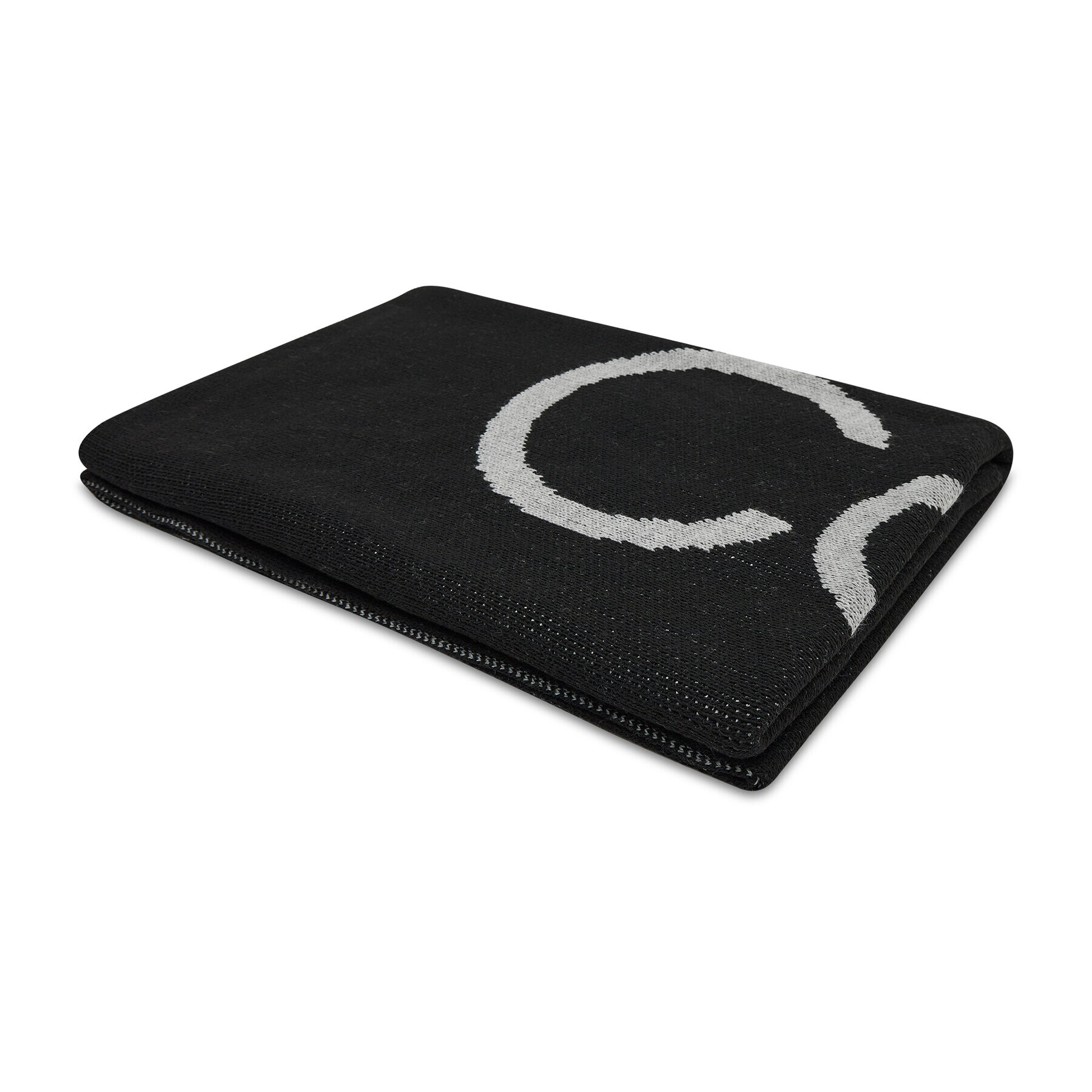 Calvin Klein Sál Eco Knit Blanket 100X200 K60K608643 Fekete - Pepit.hu