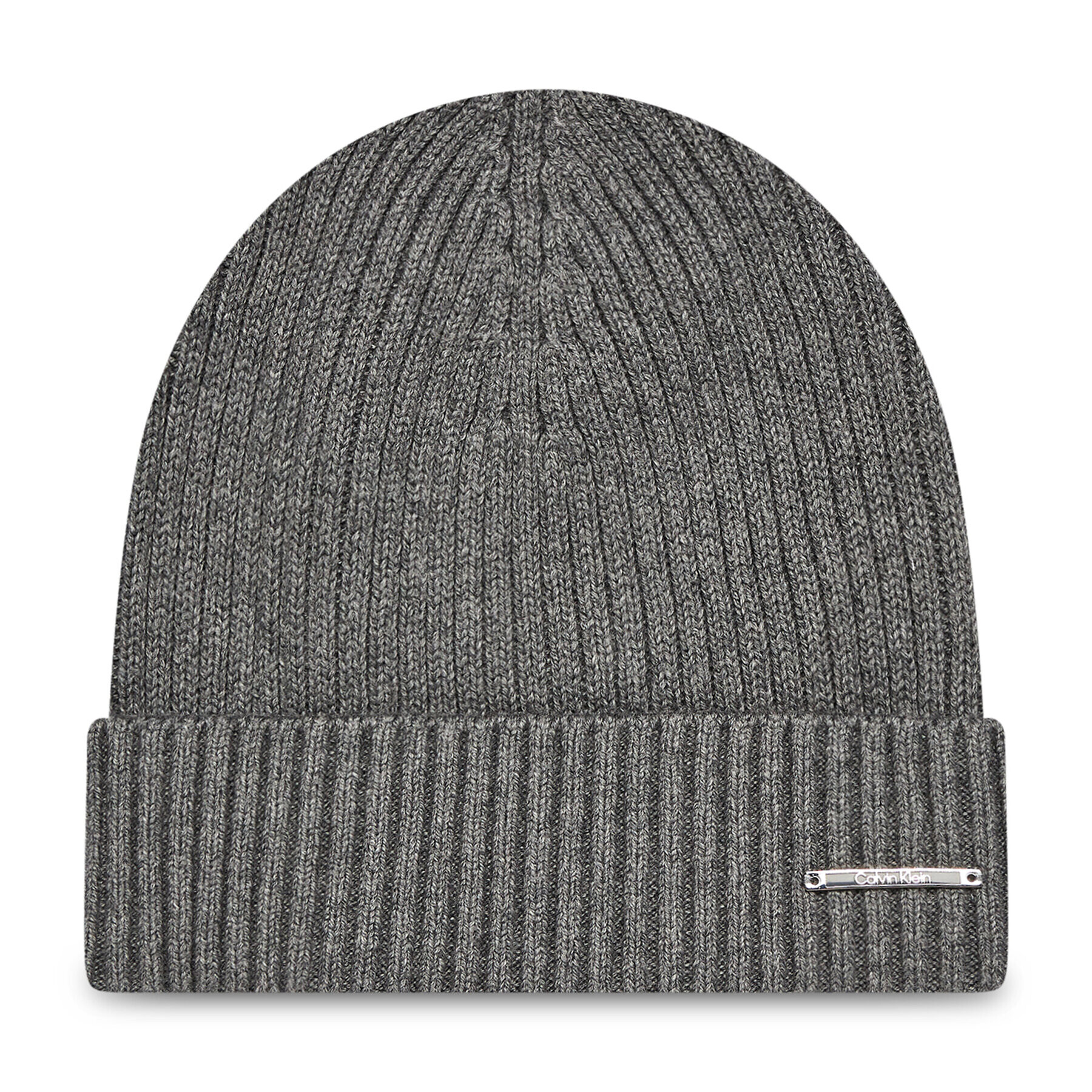 Calvin Klein Sapka Basic RiB Beanie K50K507496 Ezüst - Pepit.hu