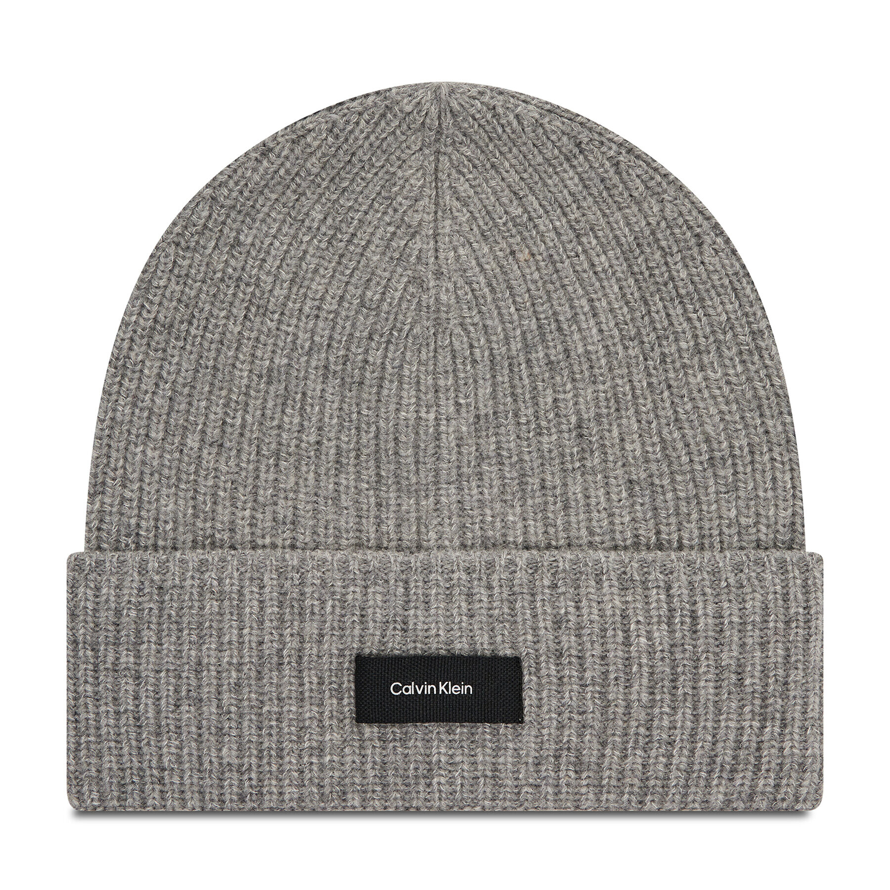 Calvin Klein Sapka Daddy Wool Rib Beanie K50K507495 Szürke - Pepit.hu