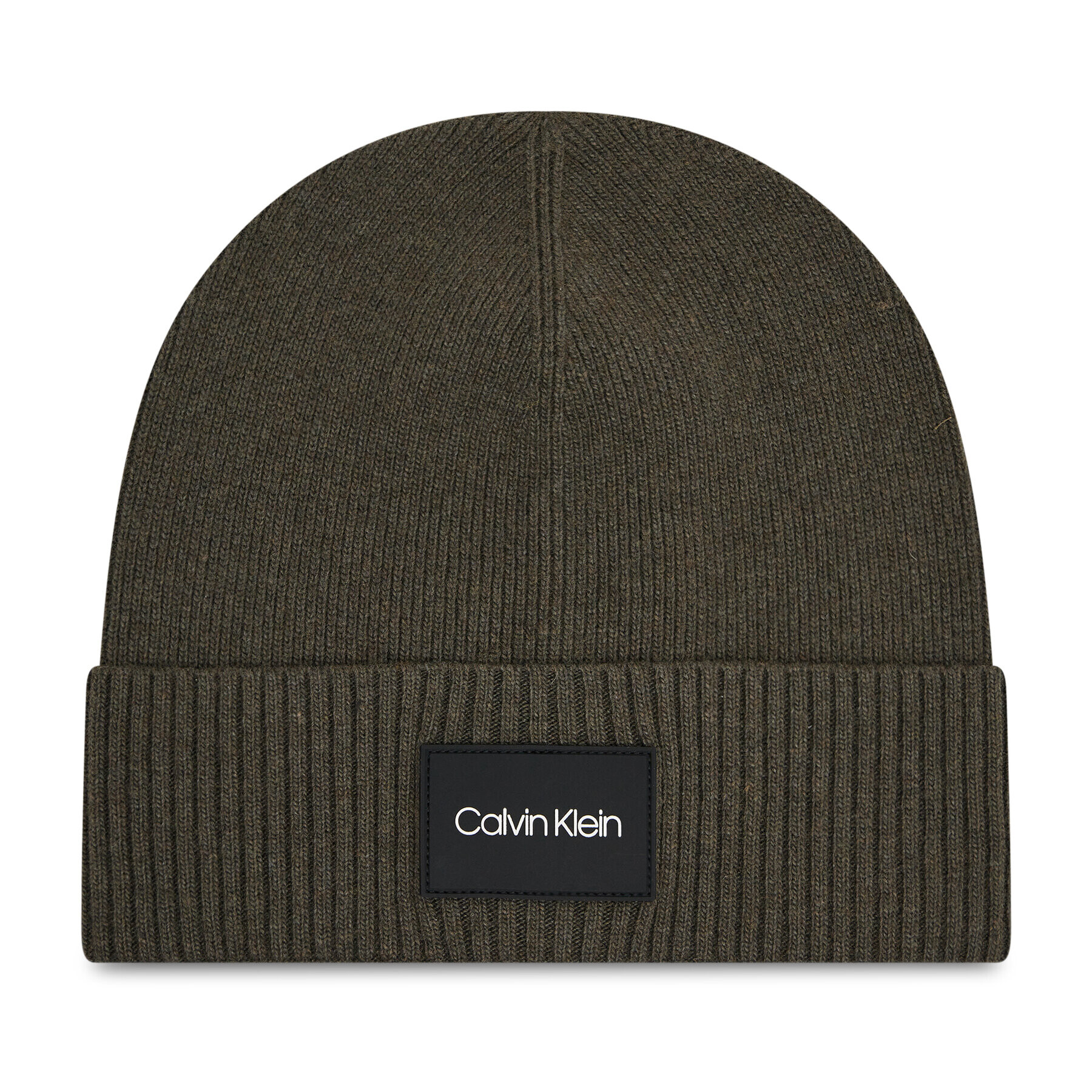 Calvin Klein Sapka Rtw Patch Rib Beanie K50K507529 Zöld - Pepit.hu