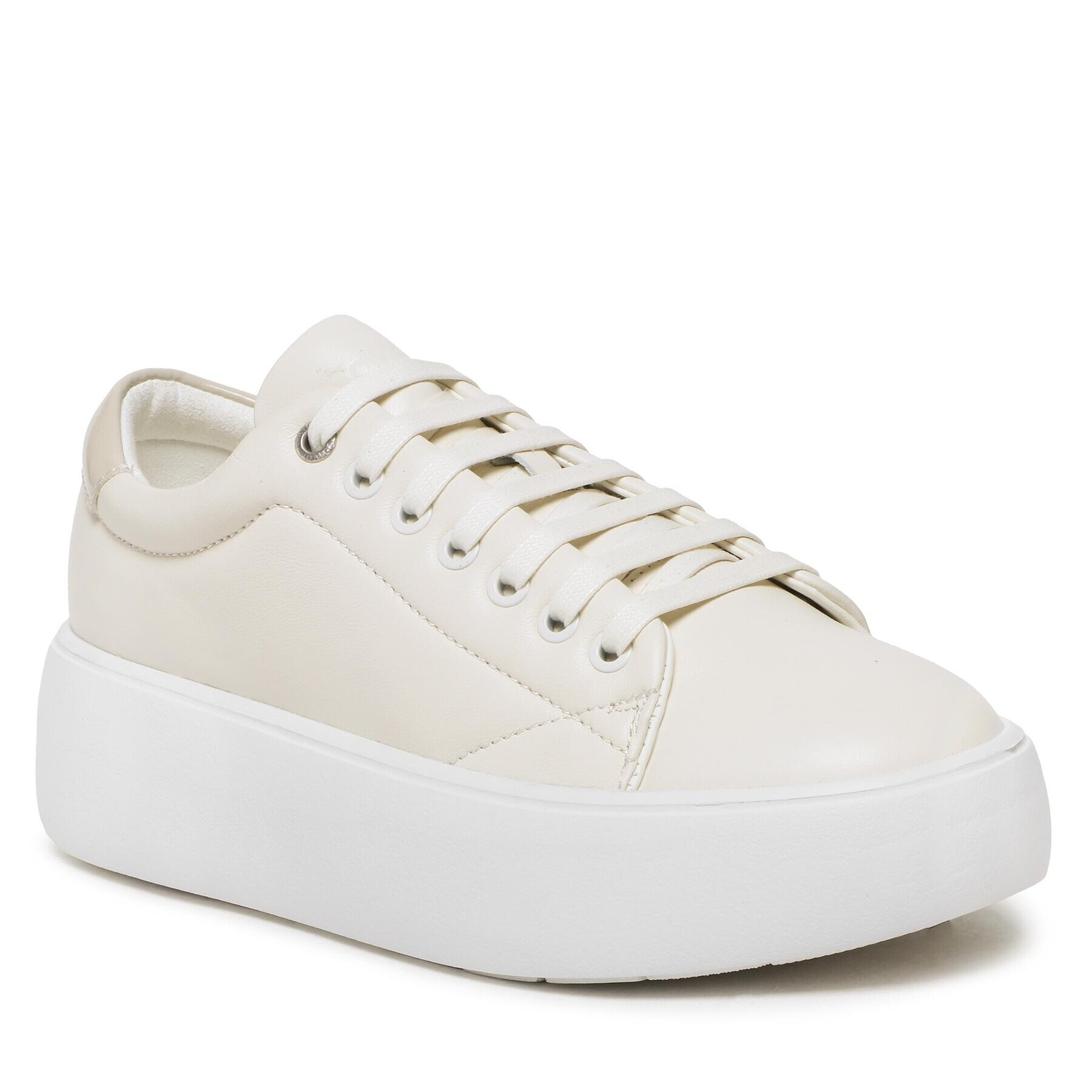 Calvin Klein Sportcipő Bubble Cupsole Lace Up HW0HW01356 Bézs - Pepit.hu