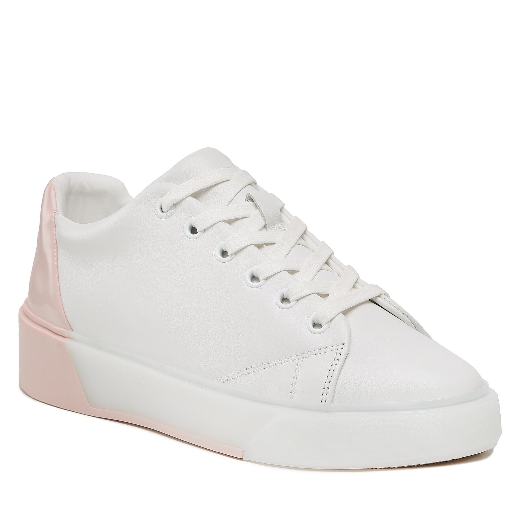 Calvin Klein Sportcipő Heel Counter Cupsole Lace Up HW0HW01378 Fehér - Pepit.hu