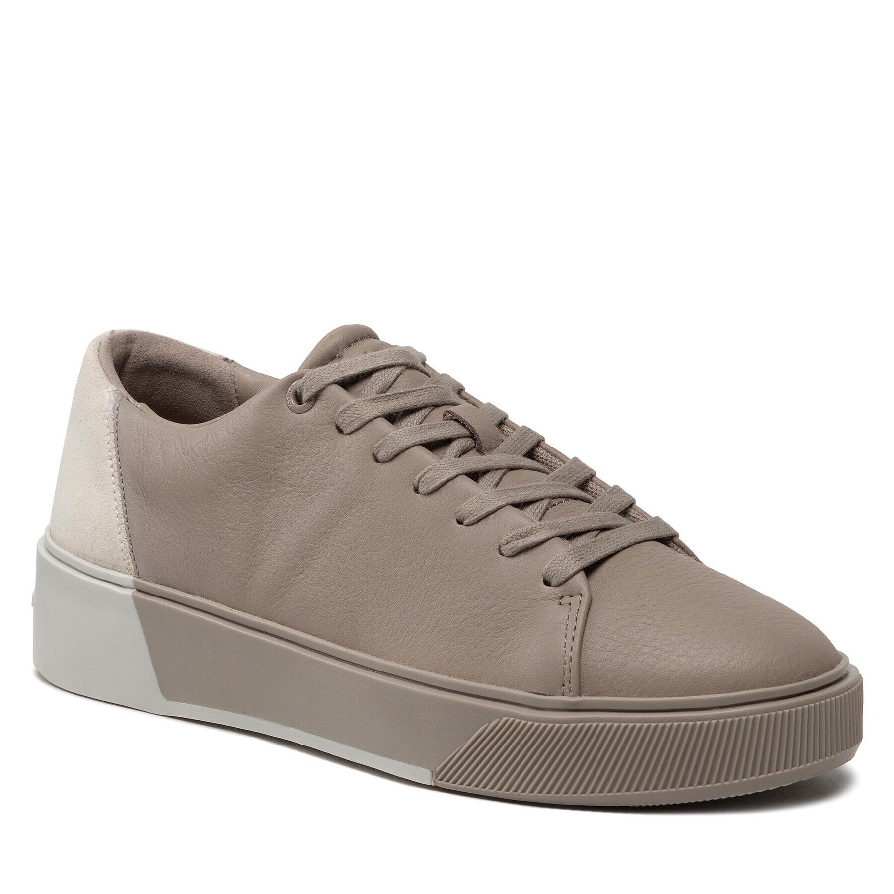 Calvin Klein Sportcipő Low Top Lace Up HM0HM00676 Bézs - Pepit.hu