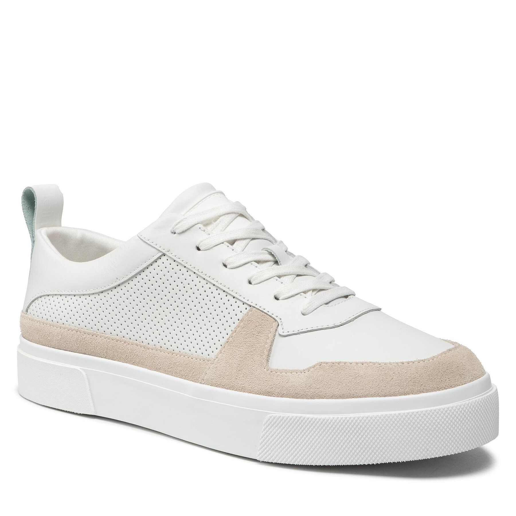 Calvin Klein Sportcipő Low Top Lace Up Lth HM0HM00495 Fehér - Pepit.hu