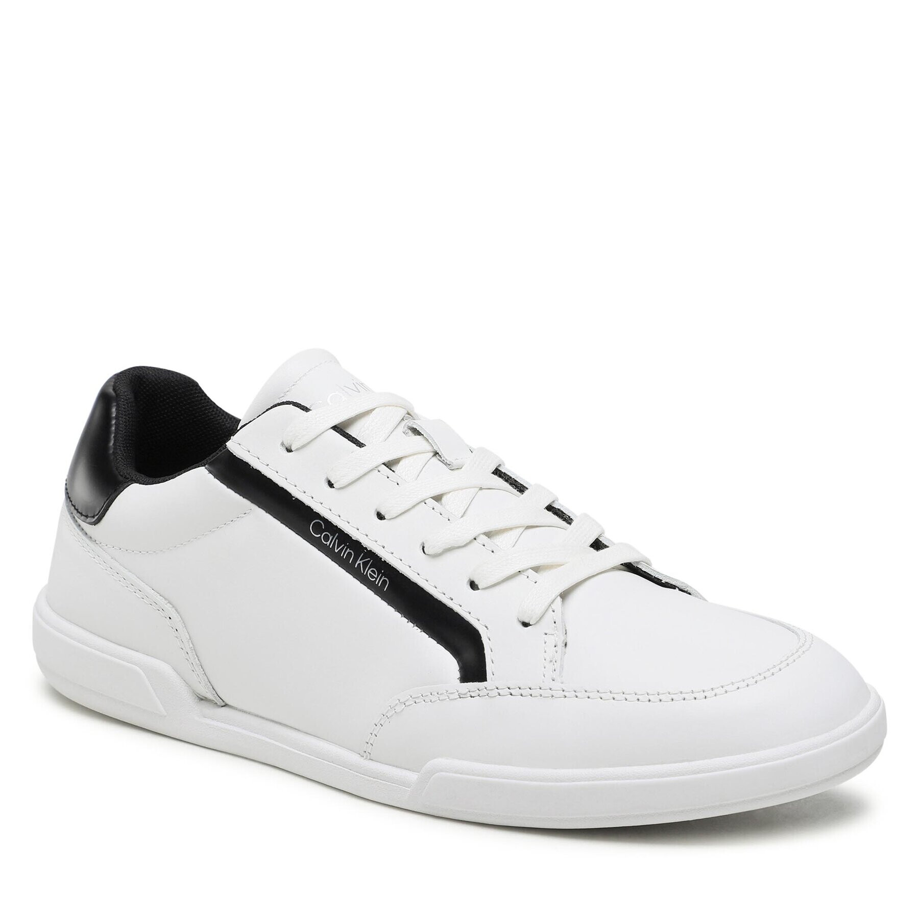 Calvin Klein Sportcipő Low Top Lace Up Lth HM0HM00821 Fehér - Pepit.hu