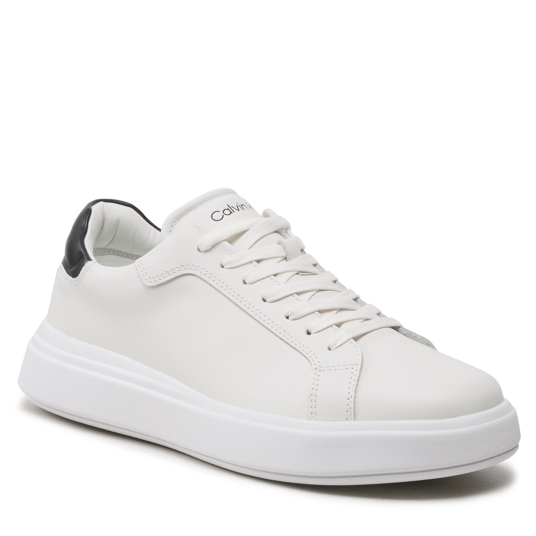 Calvin Klein Sportcipő Low Top Lace Up Lth HM0HM01016 Fehér - Pepit.hu