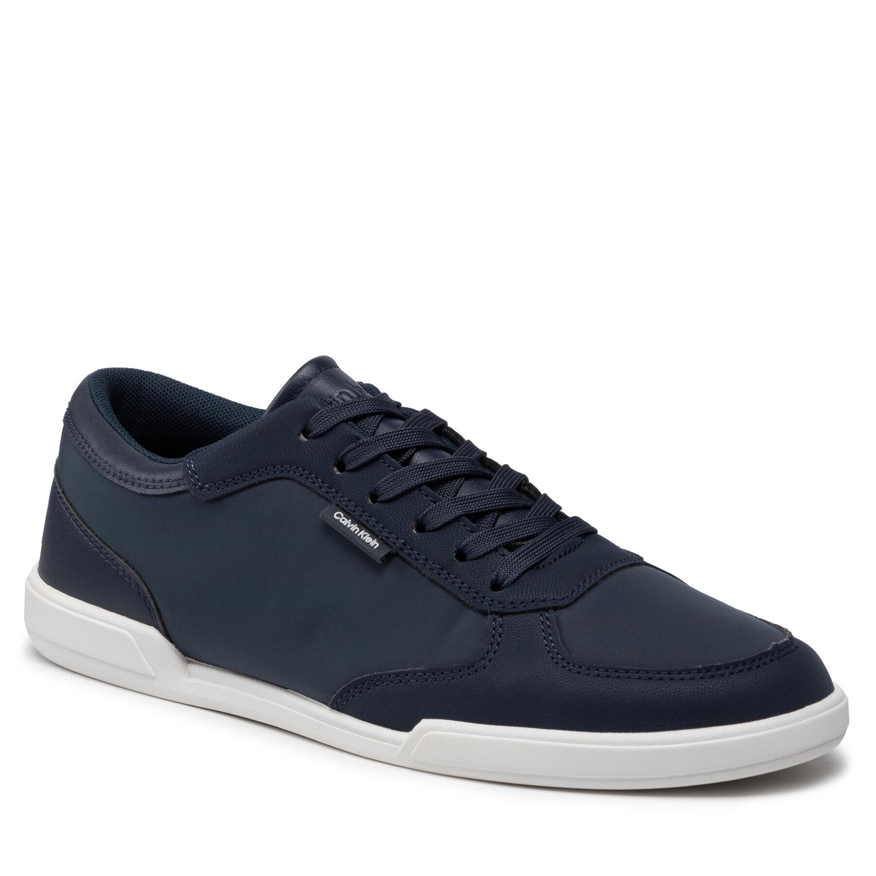 Calvin Klein Sportcipő Low Top Lace Up Mix HM0HM00492 Sötétkék - Pepit.hu