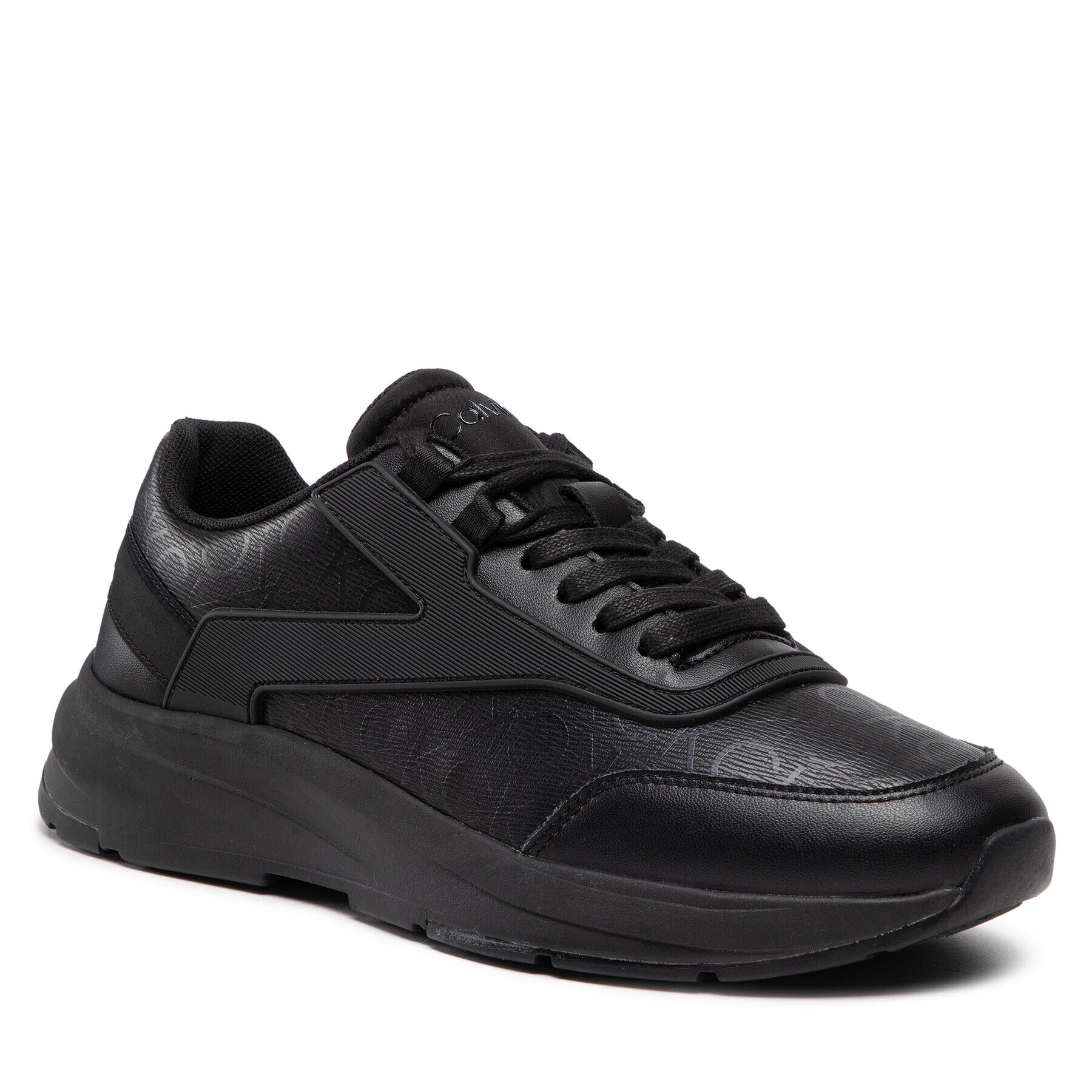 Calvin Klein Sportcipő Low Top Lace Up Mono HM0HM00818 Fekete - Pepit.hu