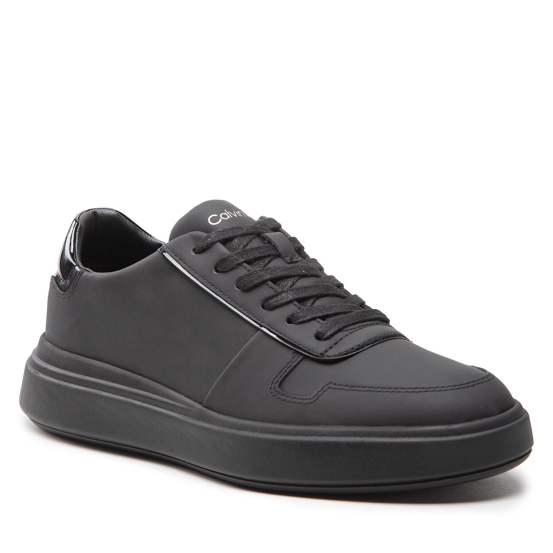 Calvin Klein Sportcipő Low Top Lace Up Shine HM0HM00820 Fekete - Pepit.hu