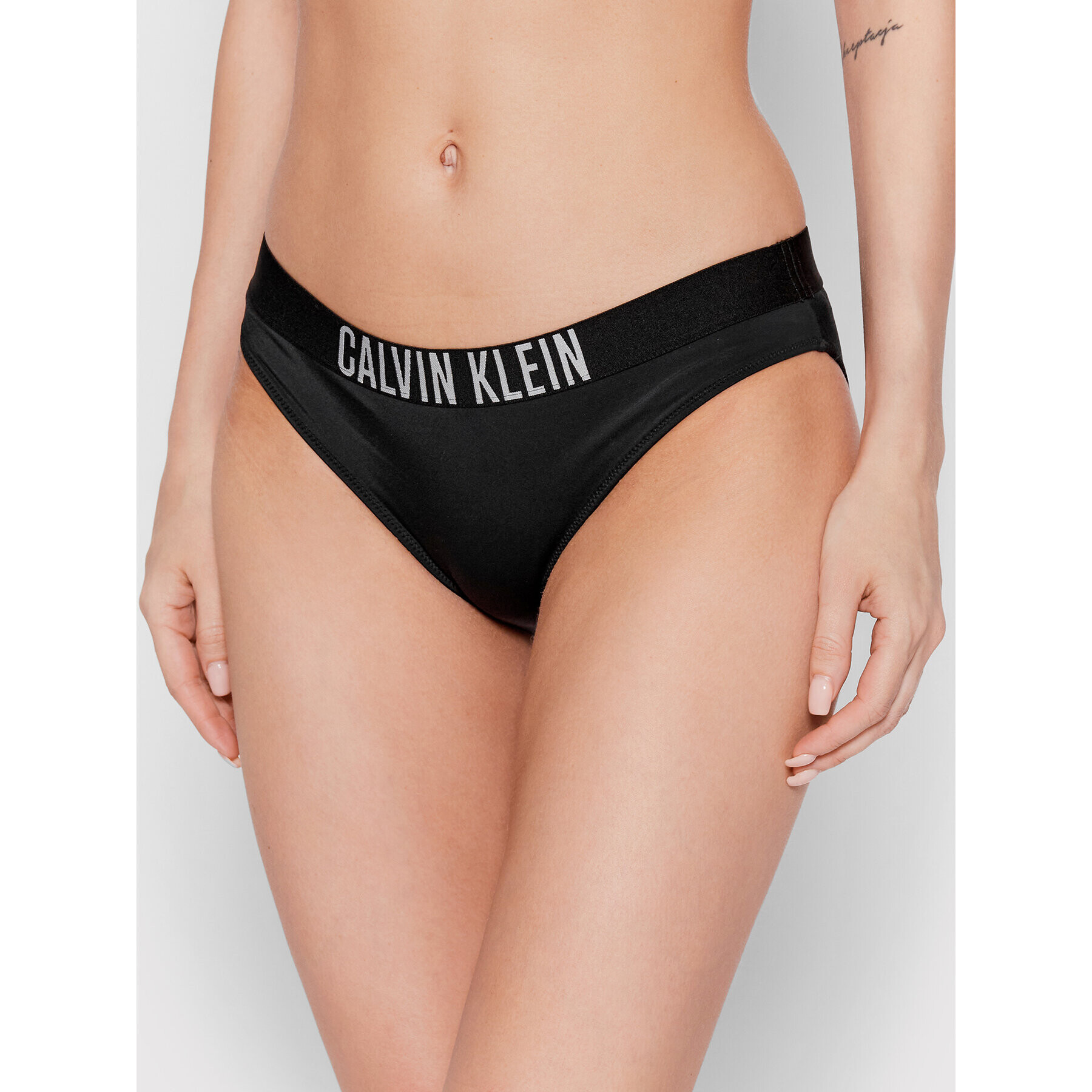 Calvin Klein Swimwear Bikini alsó Intense Power KW0KW01859 Fekete - Pepit.hu