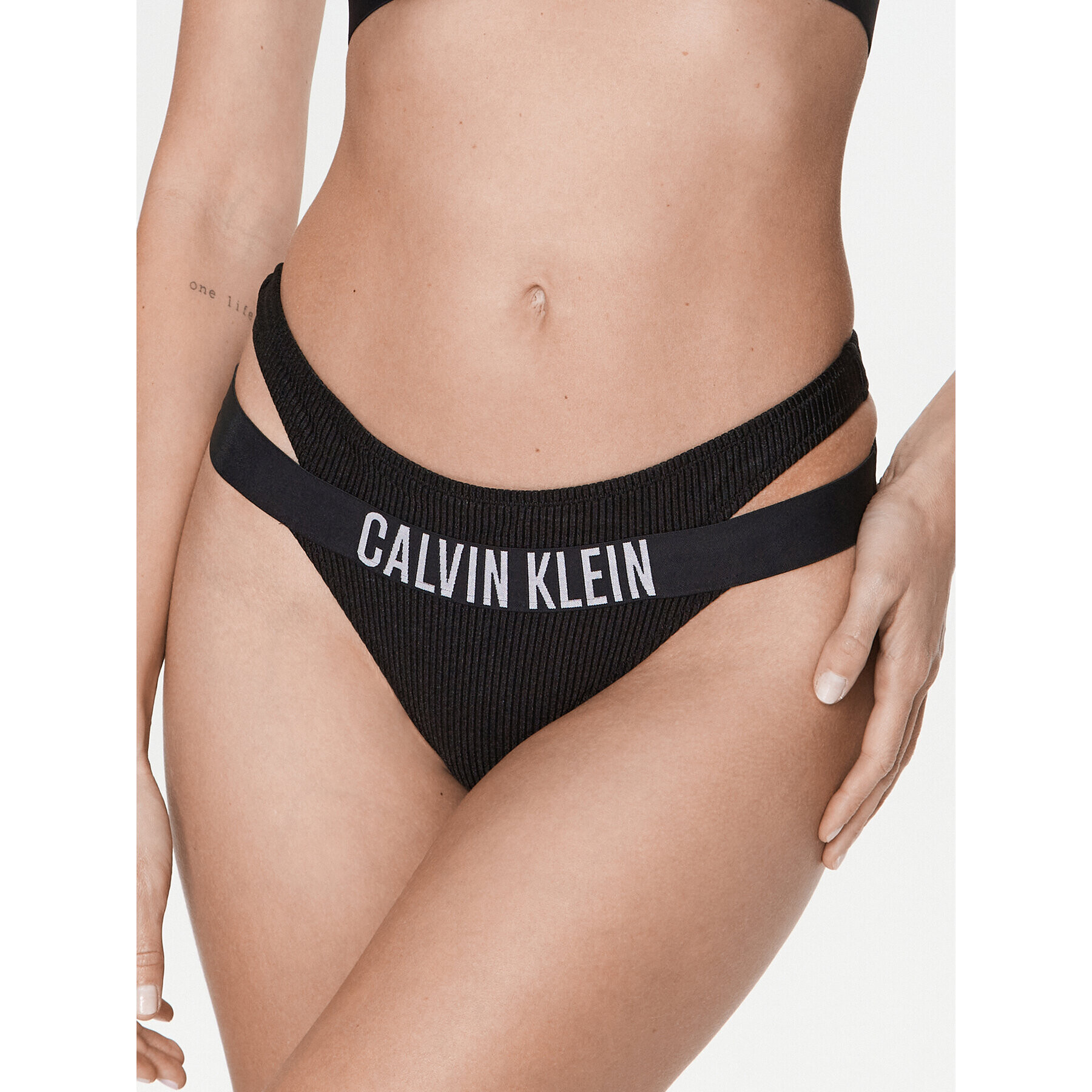 Calvin Klein Swimwear Bikini felső KW0KW01967 Fekete - Pepit.hu