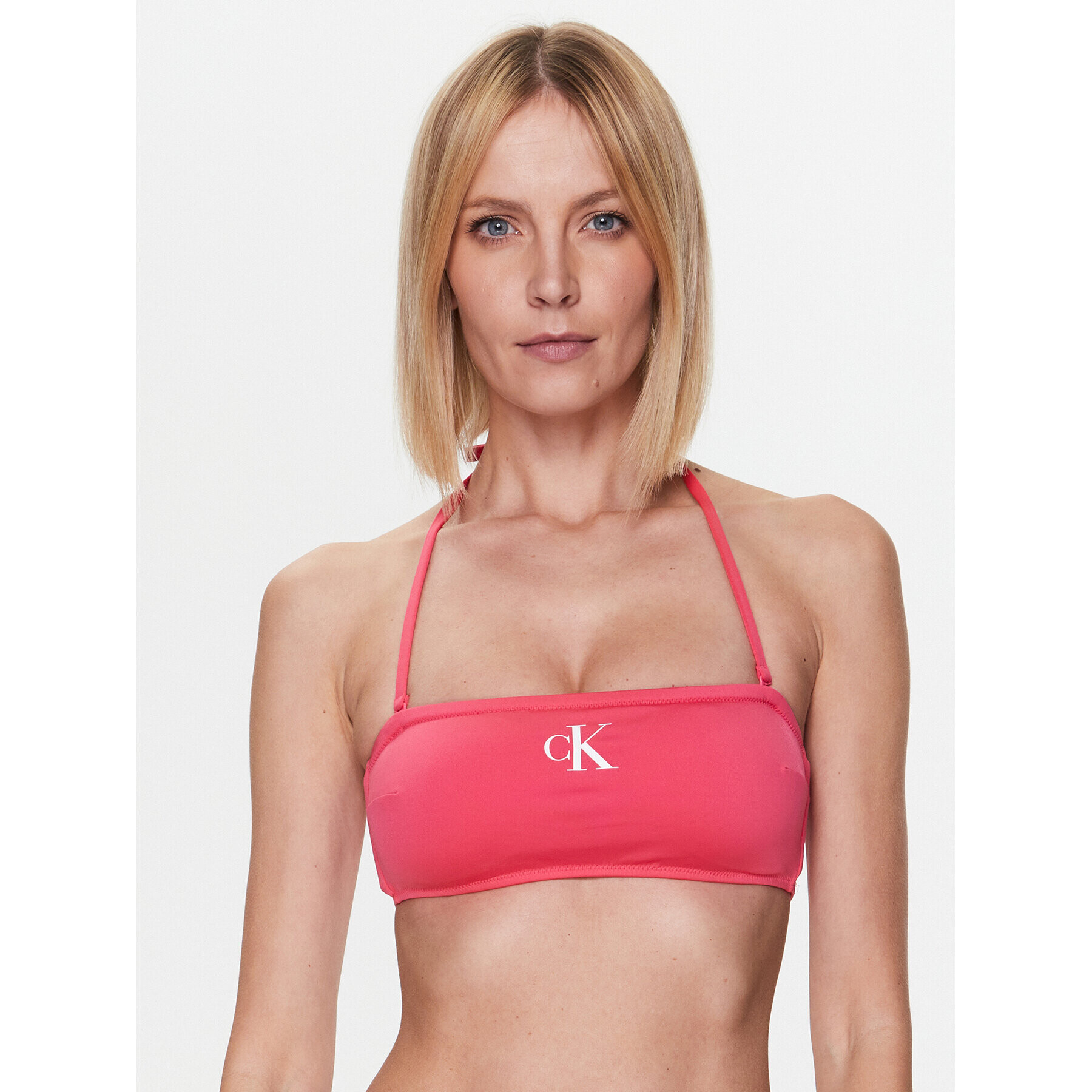 Calvin Klein Swimwear Bikini felső KW0KW01972 Rózsaszín - Pepit.hu