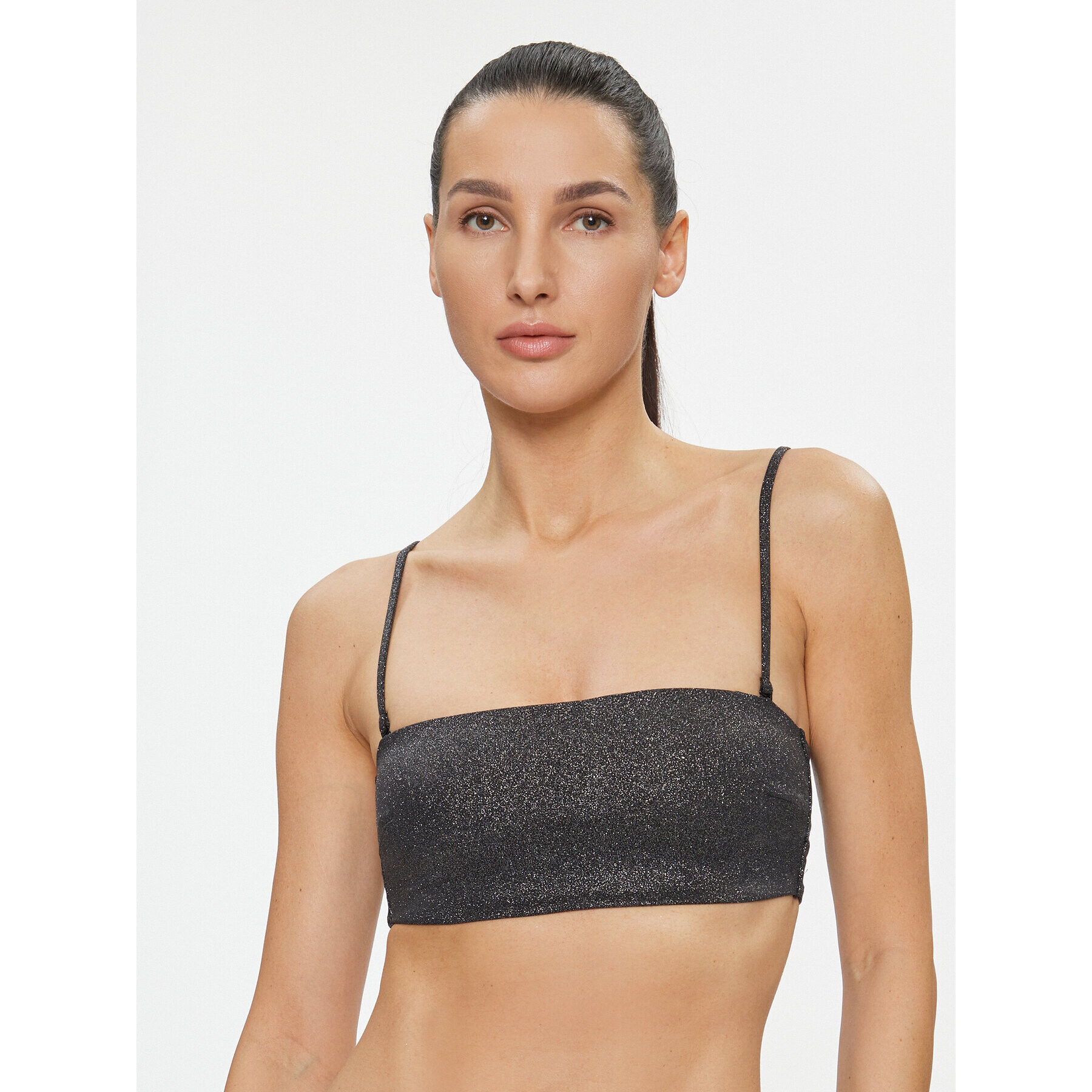 Calvin Klein Swimwear Bikini felső KW0KW02275 Fekete - Pepit.hu