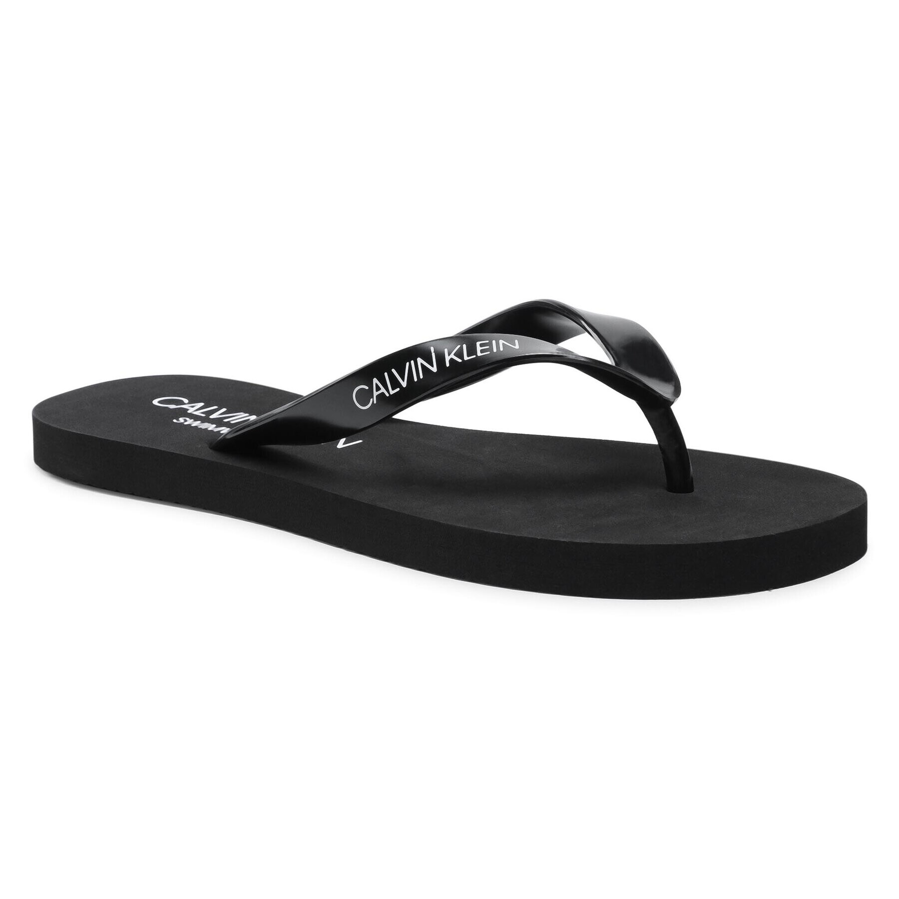 Calvin Klein Swimwear Flip-flops Ff Sandal KM0KM00639 Fekete - Pepit.hu