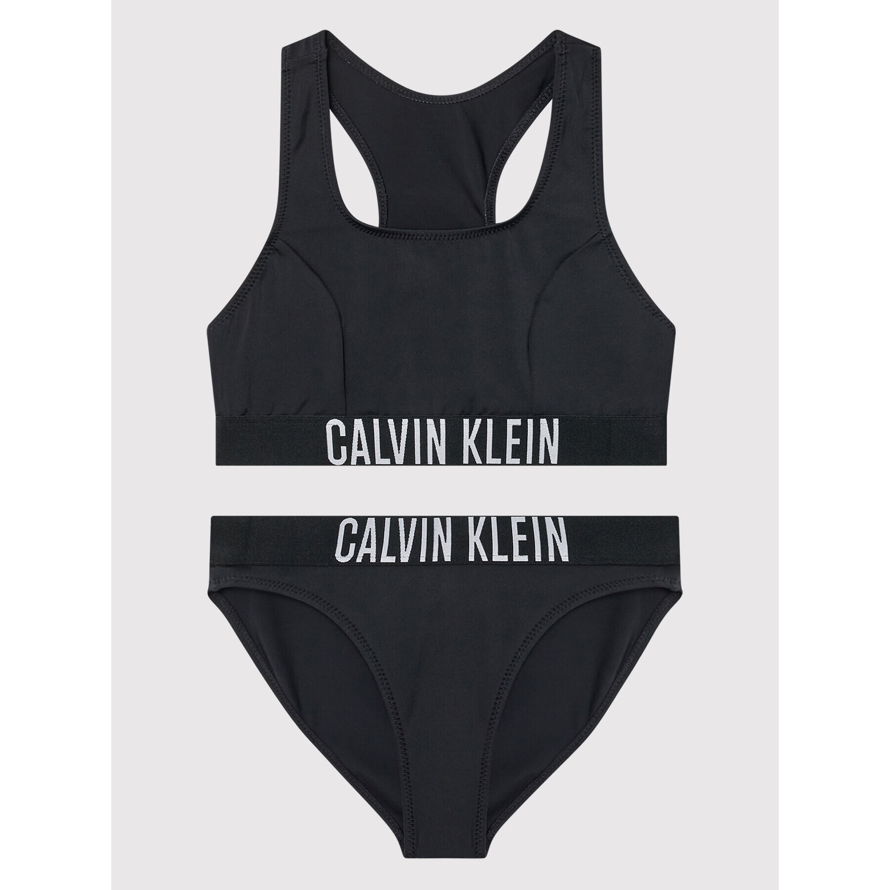 Calvin Klein Swimwear Női fürdőruha KY0KY00010 Fekete - Pepit.hu