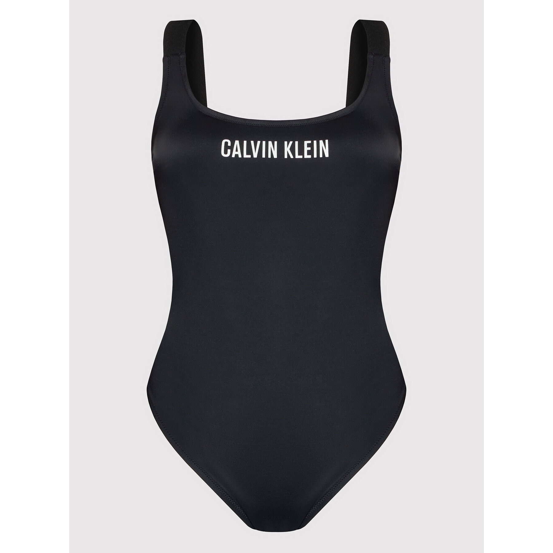 Calvin Klein Swimwear Női fürdőruha Scoop Back One Piece-Rp Plus KW0KW01668 Fekete - Pepit.hu