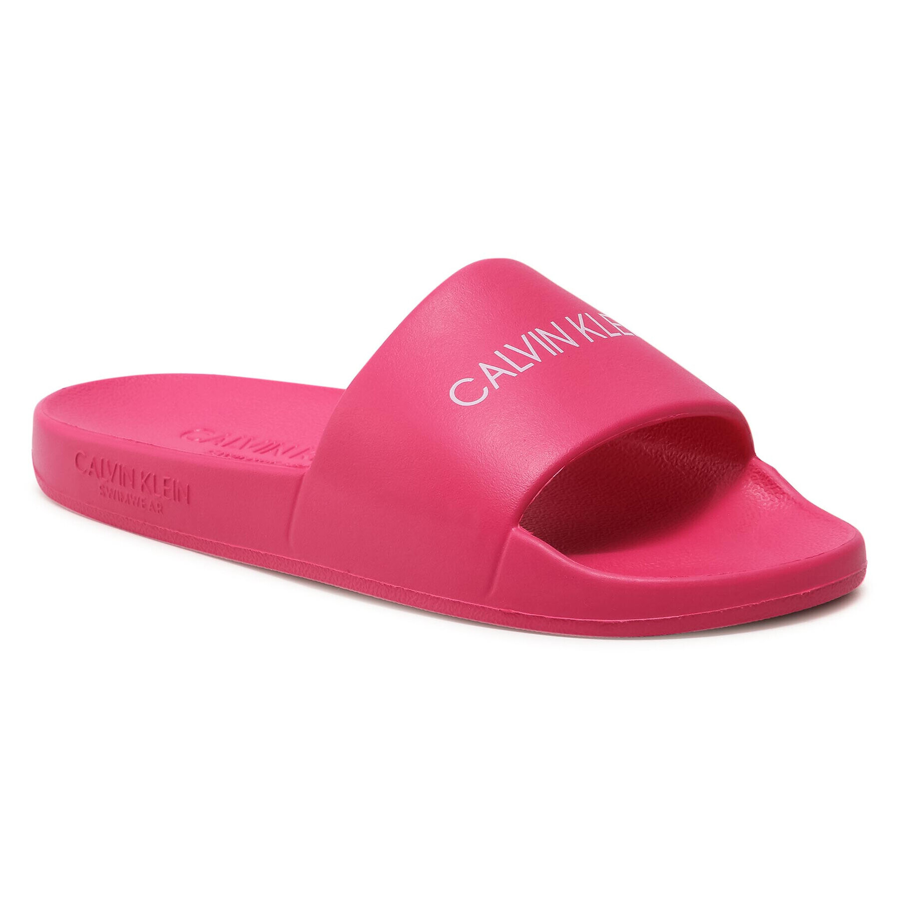 Calvin Klein Swimwear Papucs One Mold Slide KK0KK00075 Rózsaszín - Pepit.hu