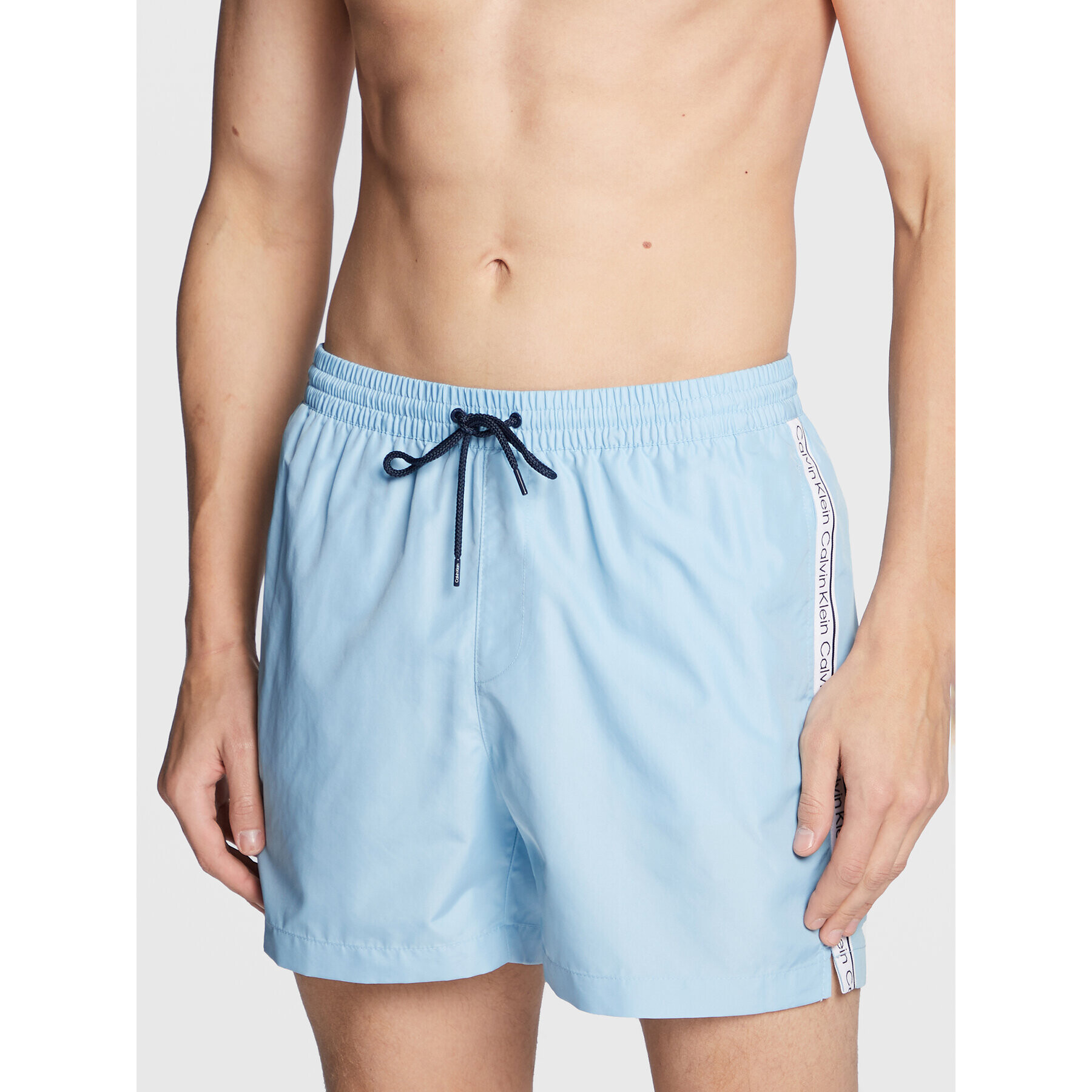 Calvin Klein Swimwear Úszónadrág KM0KM00789 Kék Regular Fit - Pepit.hu