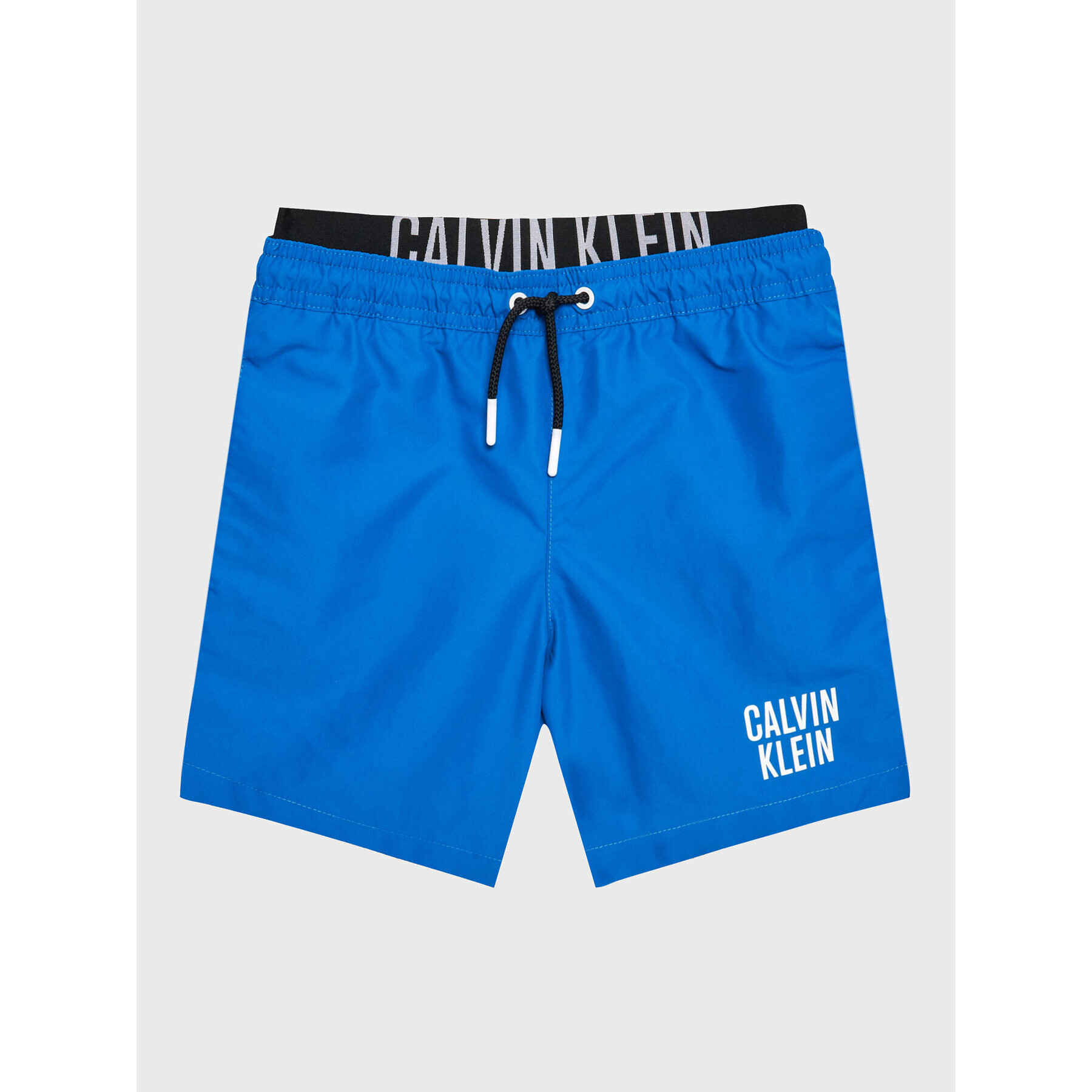 Calvin Klein Swimwear Úszónadrág Medium KV0KV00022 Kék Regular Fit - Pepit.hu