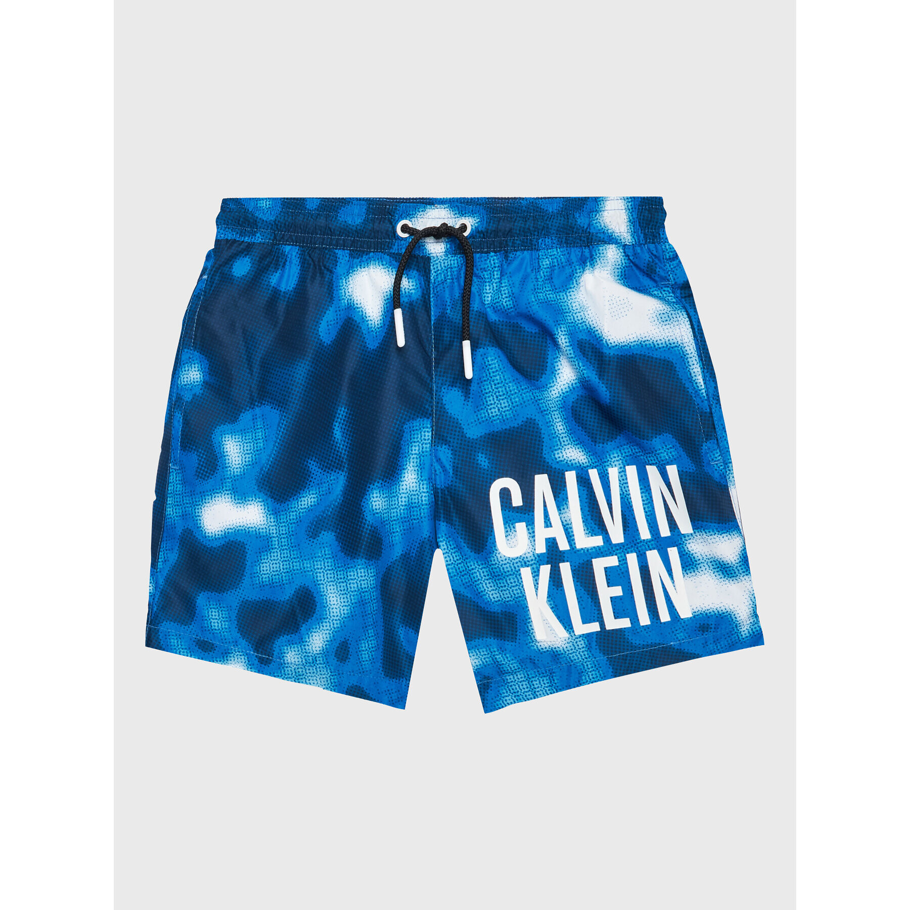 Calvin Klein Swimwear Úszónadrág Medium KV0KV00027 Kék Regular Fit - Pepit.hu