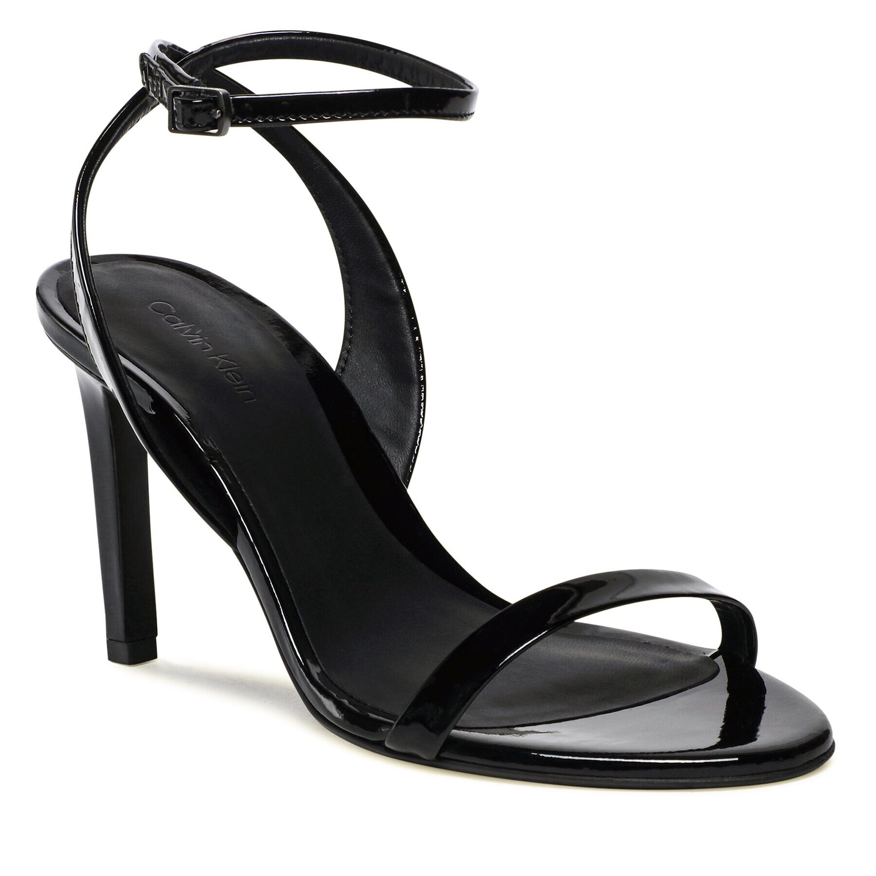 Calvin Klein Szandál Stilleto Sandal 90 - Patent HW0HW01632 Fekete - Pepit.hu