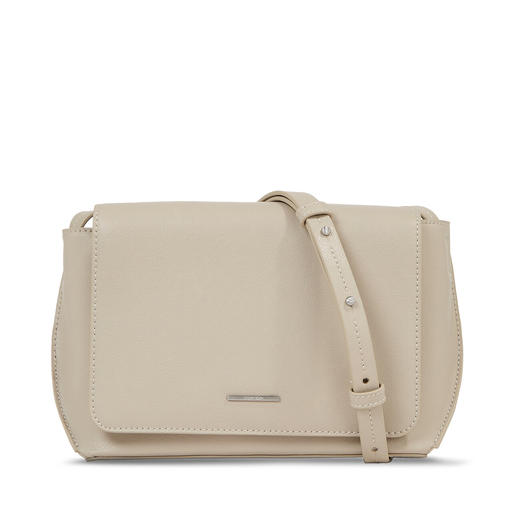 Calvin Klein Táska Archetypes Twist Crossbody K60K611072 Bézs - Pepit.hu