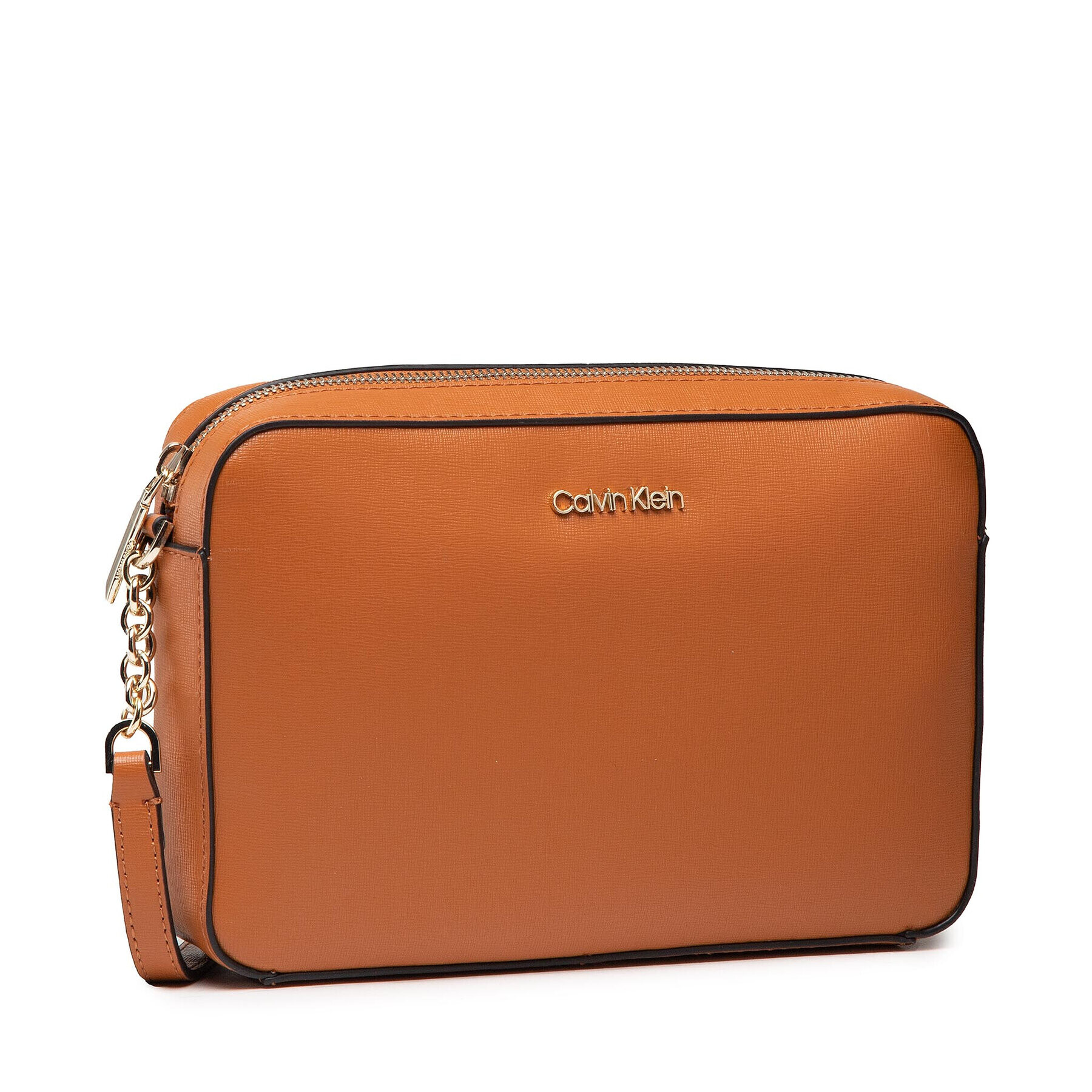 Calvin Klein Táska Camera Bag Md Saffiano K60K608309 Barna - Pepit.hu