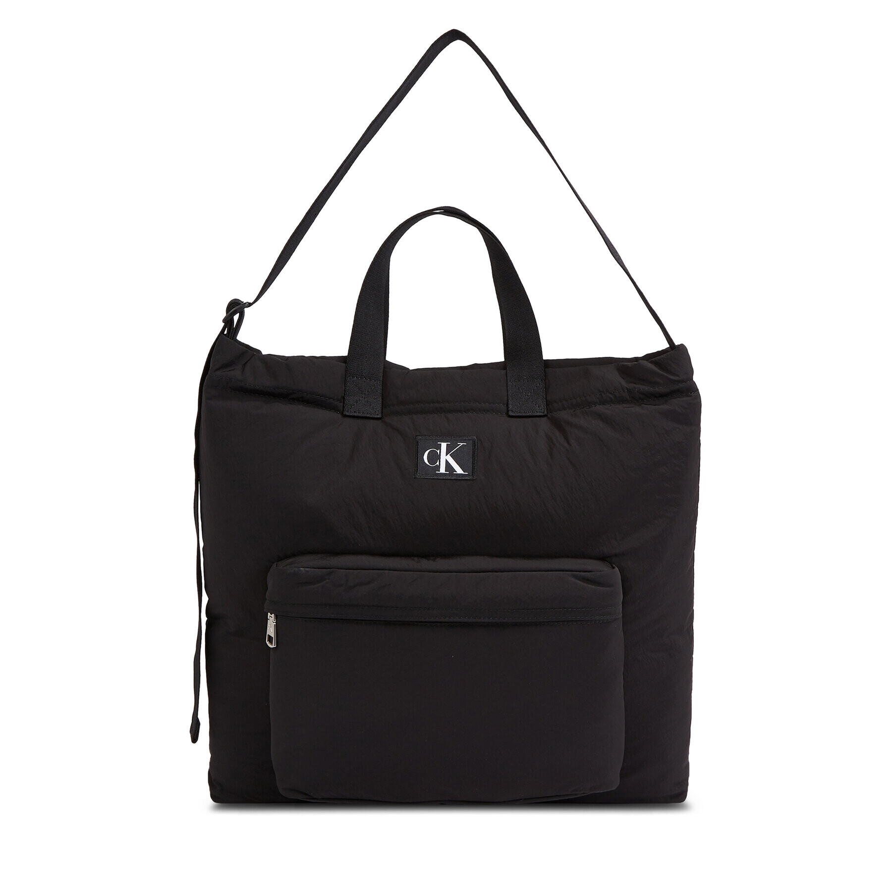 Calvin Klein Táska City Nylon Flight Tote 40 K60K610857 Fekete - Pepit.hu