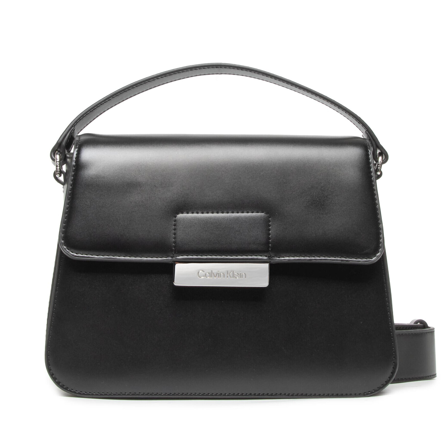 Calvin Klein Táska Ck Code Top Handle Bag K60K609102 Fekete - Pepit.hu