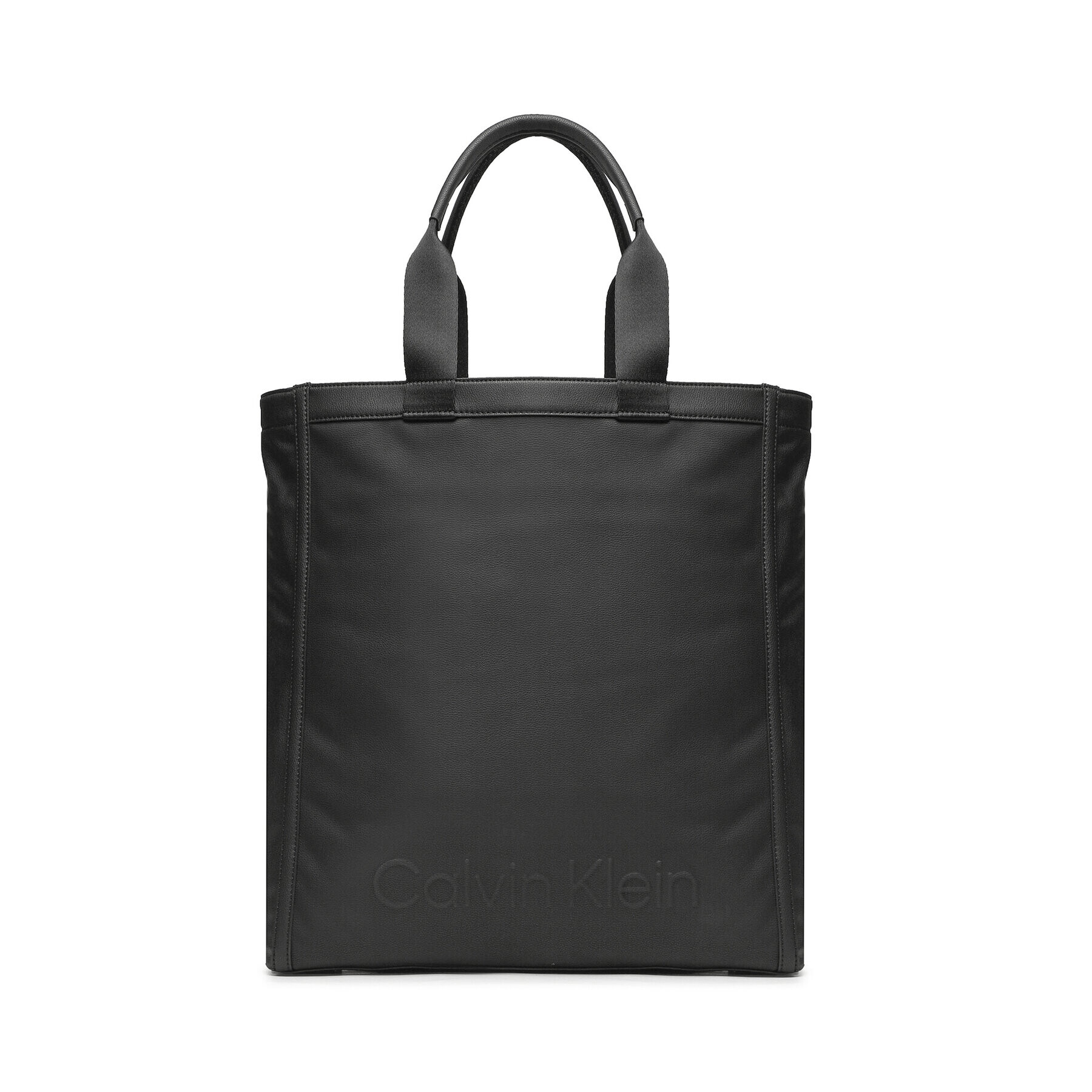 Calvin Klein Táska Ck Connect Tote Pu K40K401001 Fekete - Pepit.hu