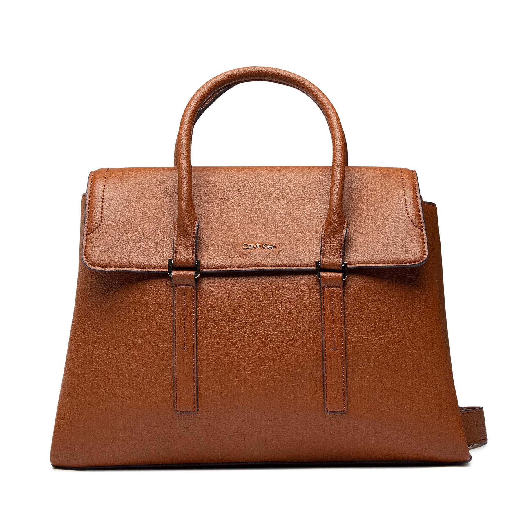 Calvin Klein Táska Ck Elevated Satchel Md K60K609852 Barna - Pepit.hu