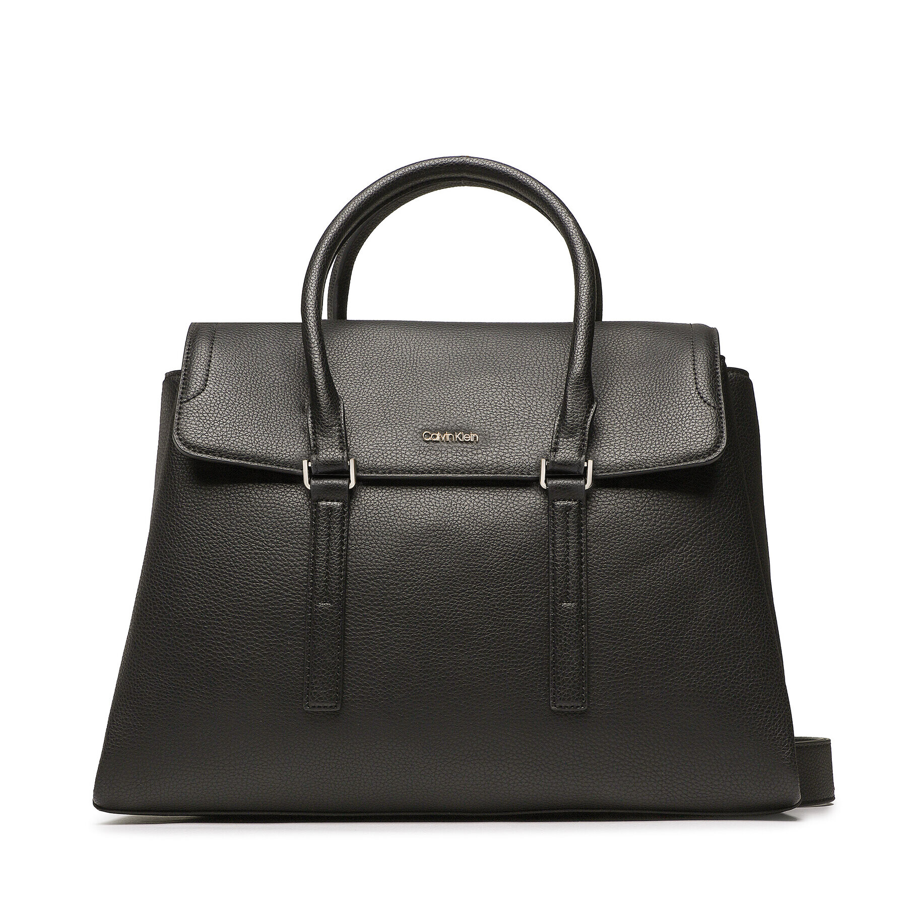 Calvin Klein Táska Ck Elevated Satchel Md K60K609852 Fekete - Pepit.hu