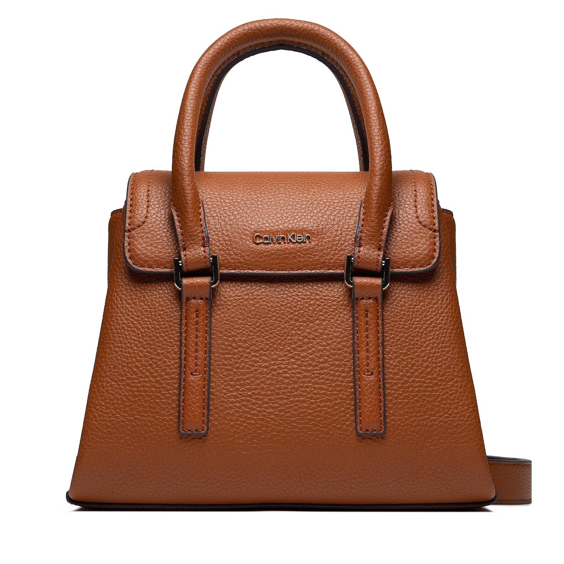 Calvin Klein Táska Ck Elevated Satchel Mini K60K609851 Barna - Pepit.hu