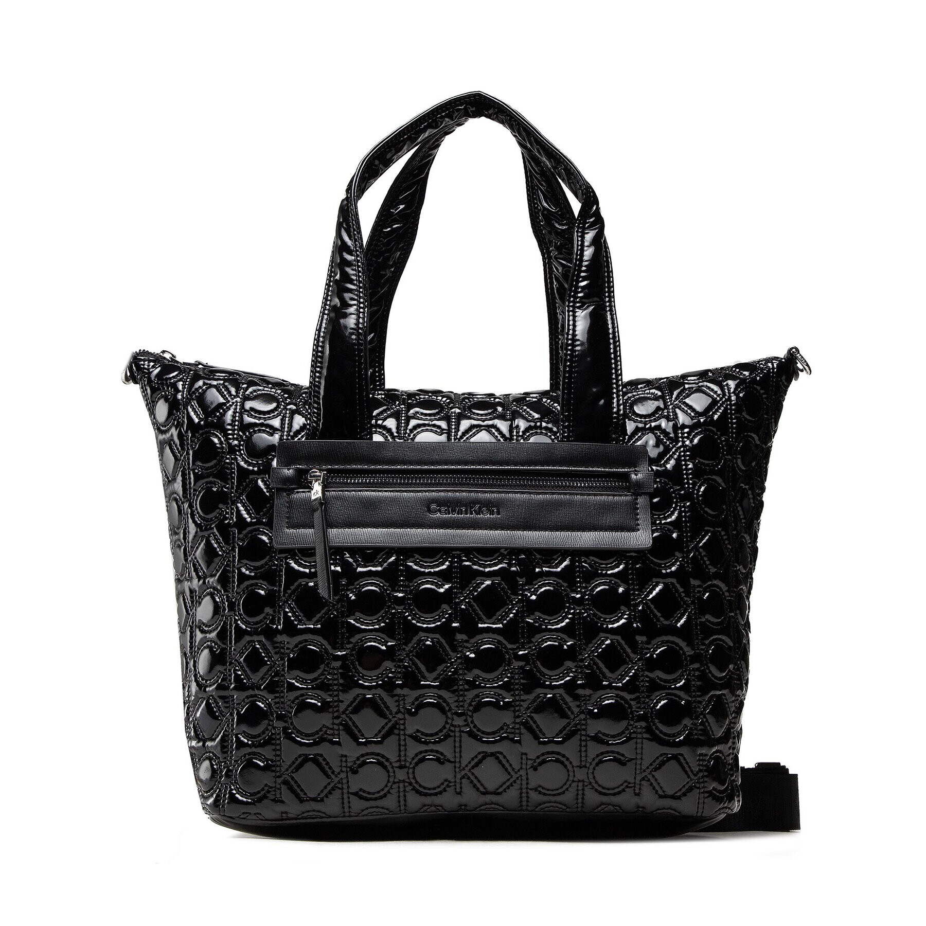 Calvin Klein Táska Ck Essential Shopper Quilt Mono K60K608670 Fekete - Pepit.hu