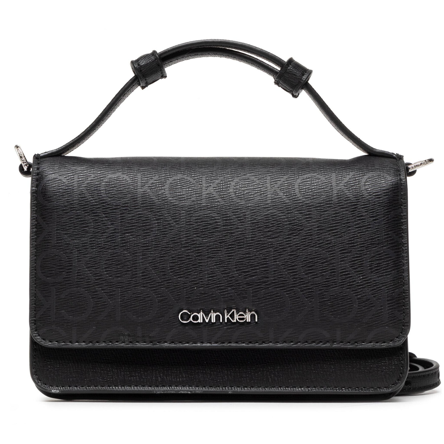 Calvin Klein Táska Ck Must Mini Bag W/Flap Epi Mono K60K610289 Fekete - Pepit.hu