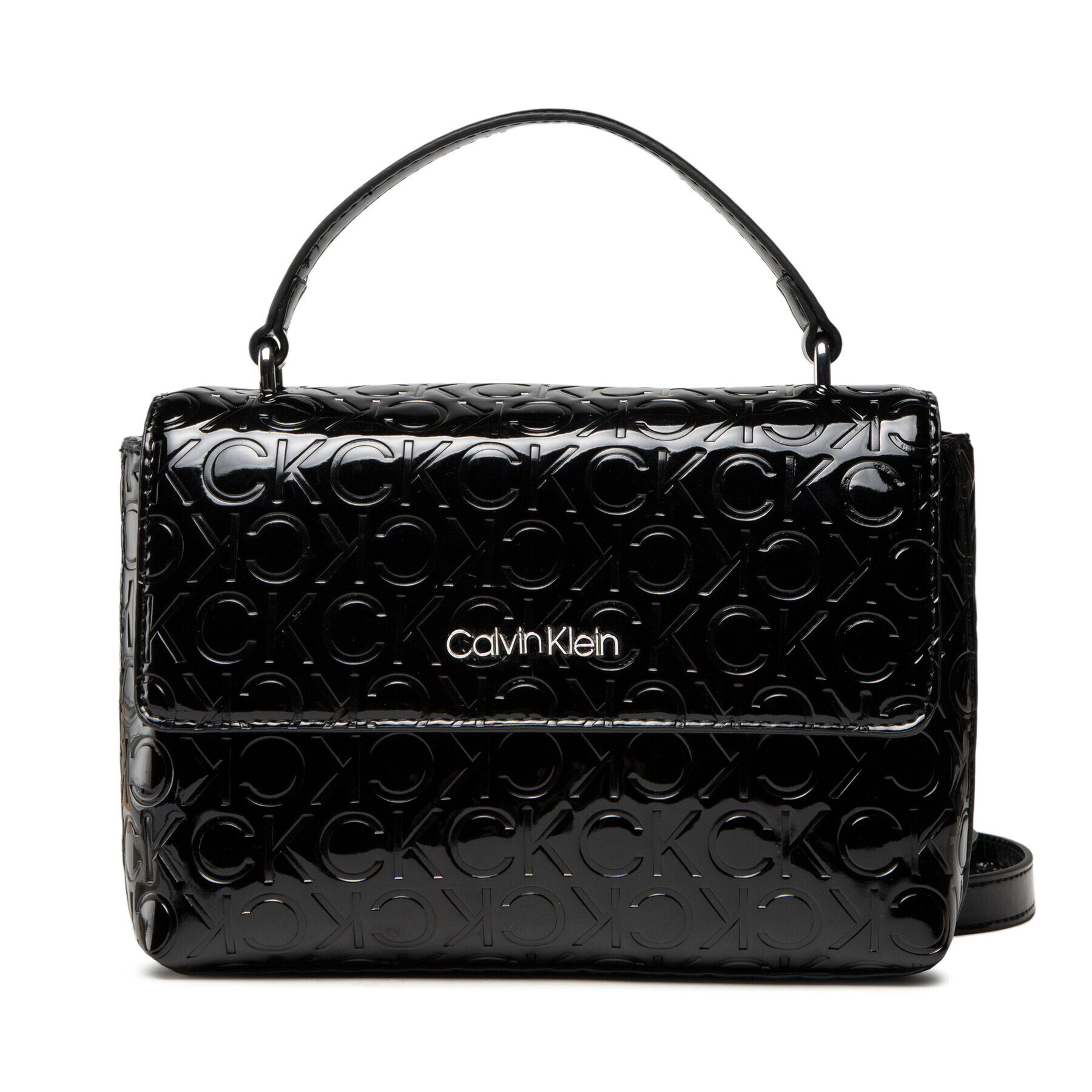 Calvin Klein Táska Ck Must Mini Top H Bag Em Mono K60K608866 Fekete - Pepit.hu