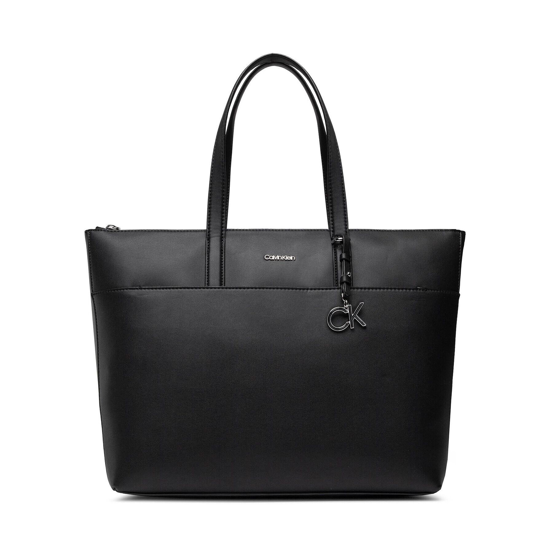 Calvin Klein Táska Ck Must Shopper Lg W/Slip Pkt K60K609675 Fekete - Pepit.hu