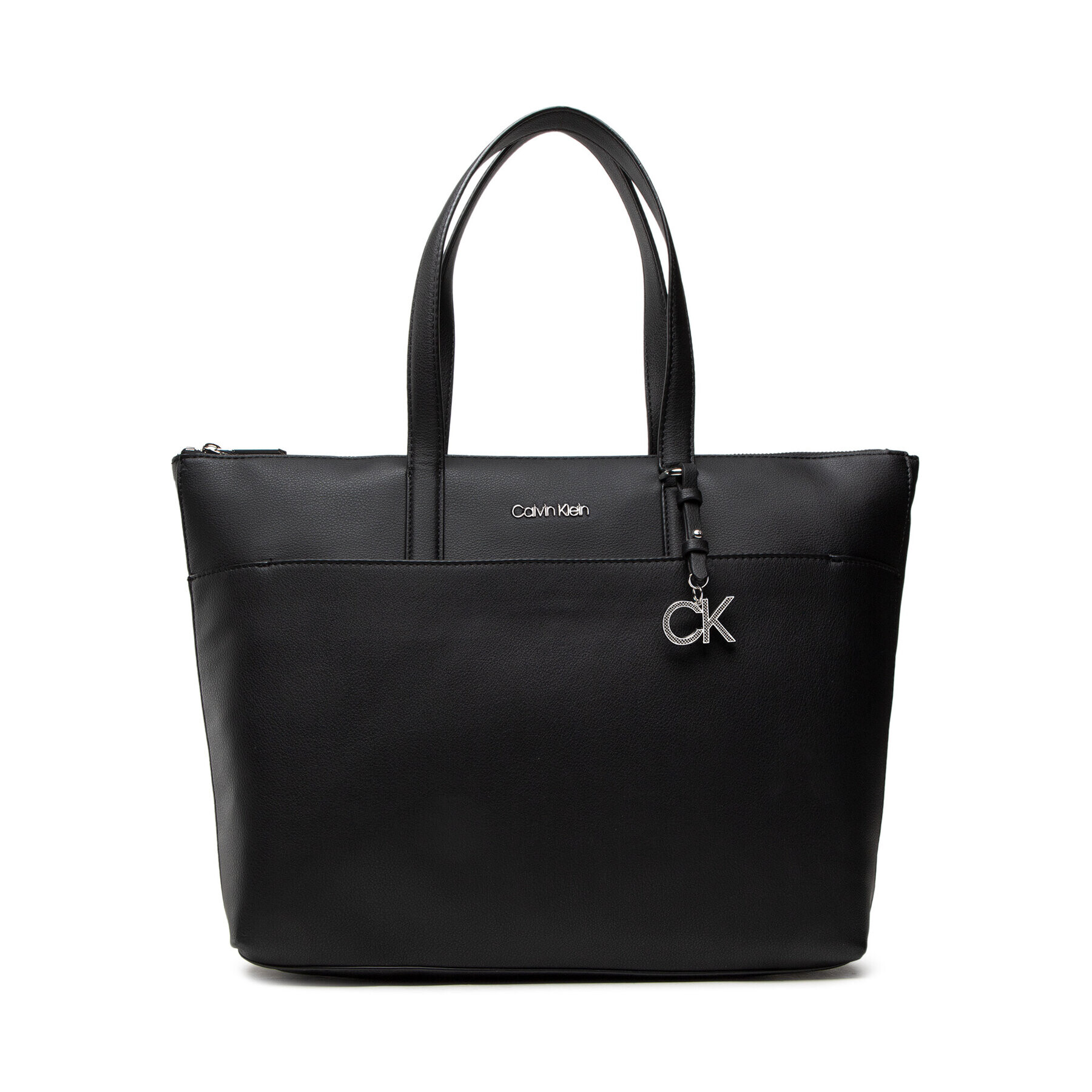 Calvin Klein Táska Ck Must Shopper Lg W/Slip Pocket K60K609116 Fekete - Pepit.hu