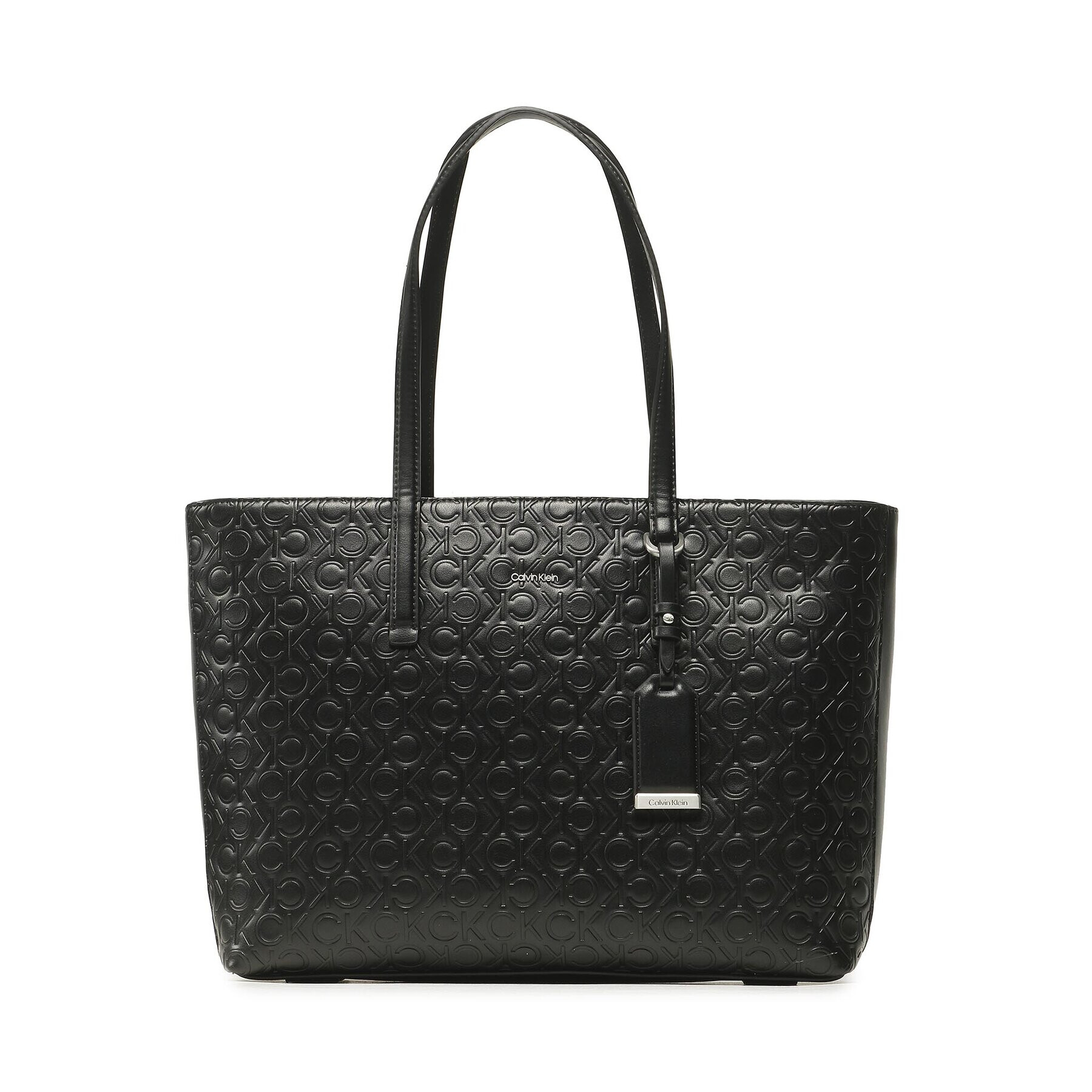 Calvin Klein Táska Ck Must Shopper Md/Emb Mono K60K610926 Fekete - Pepit.hu