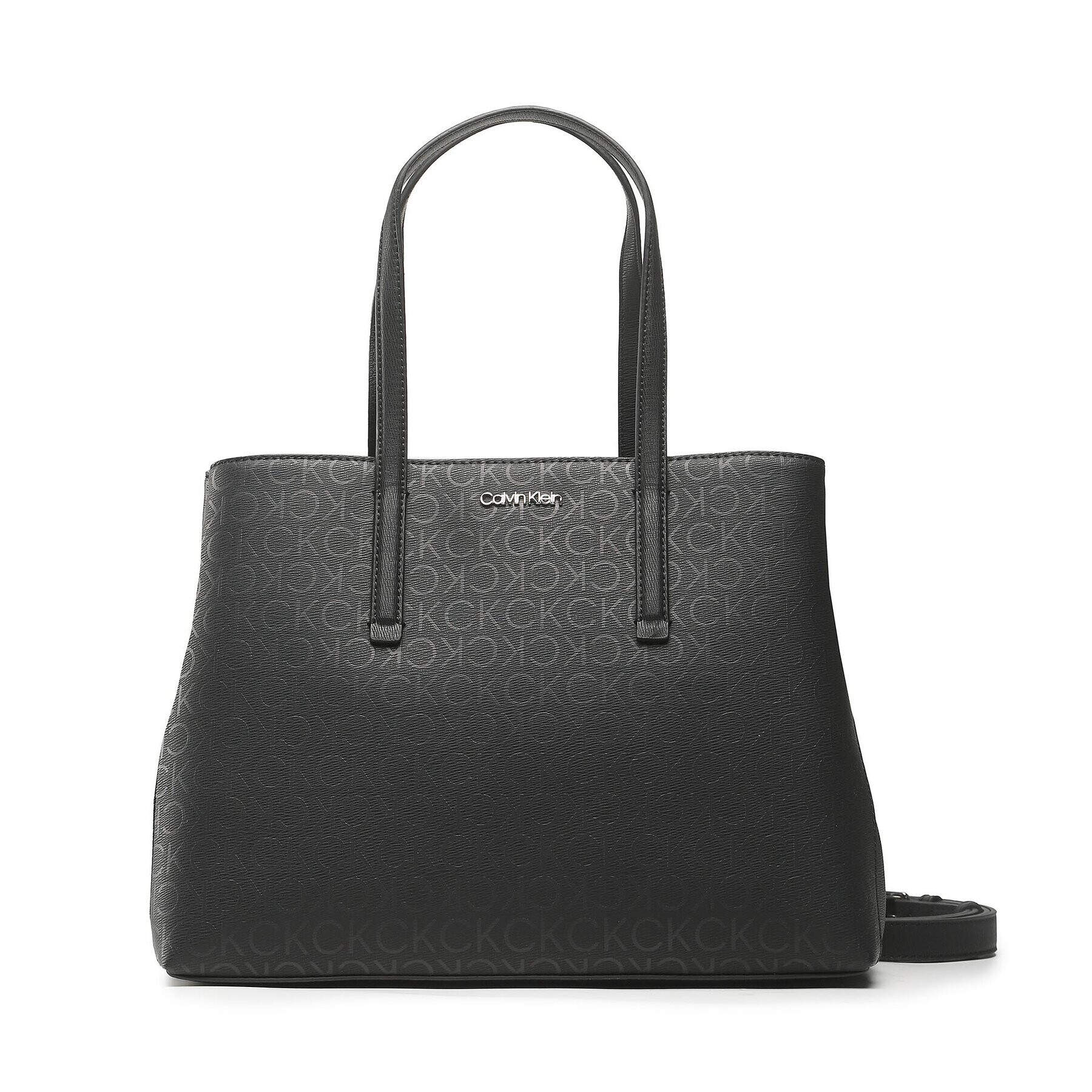 Calvin Klein Táska Ck Must Tote Md Epi Mono K60K610628 Fekete - Pepit.hu