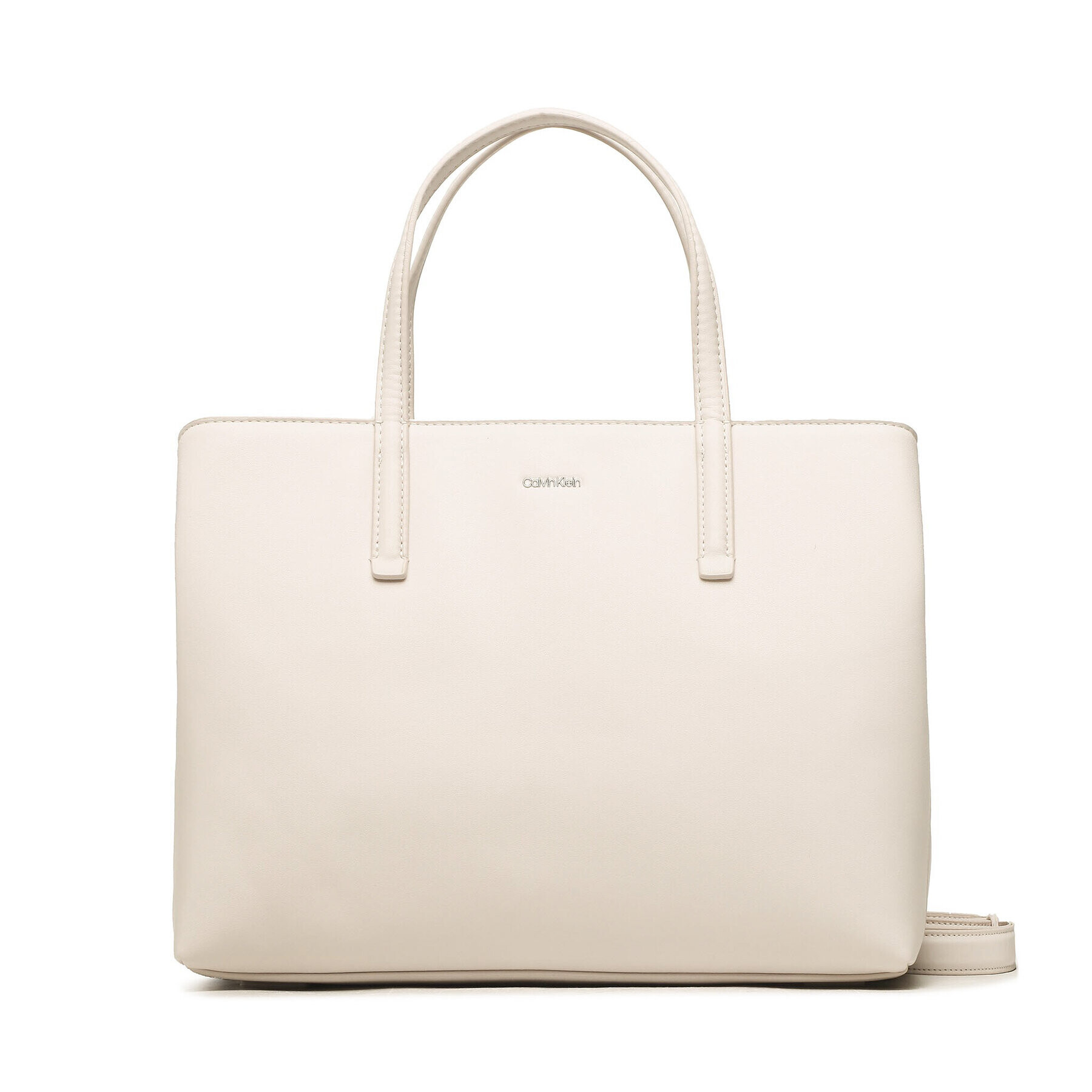 Calvin Klein Táska Ck Must Tote Md K60K610925 Ekru - Pepit.hu