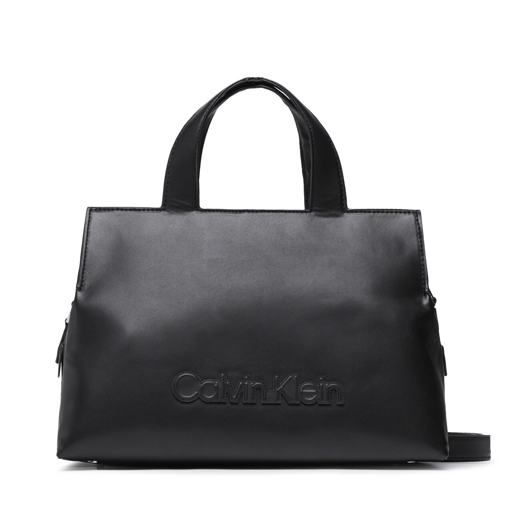 Calvin Klein Táska Ck Neat Tote Lg K60K610435 Fekete - Pepit.hu