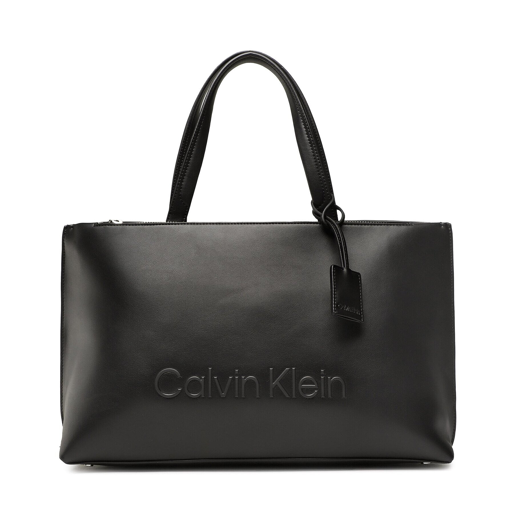 Calvin Klein Táska Ck Set Shopped K60K610172 Fekete - Pepit.hu