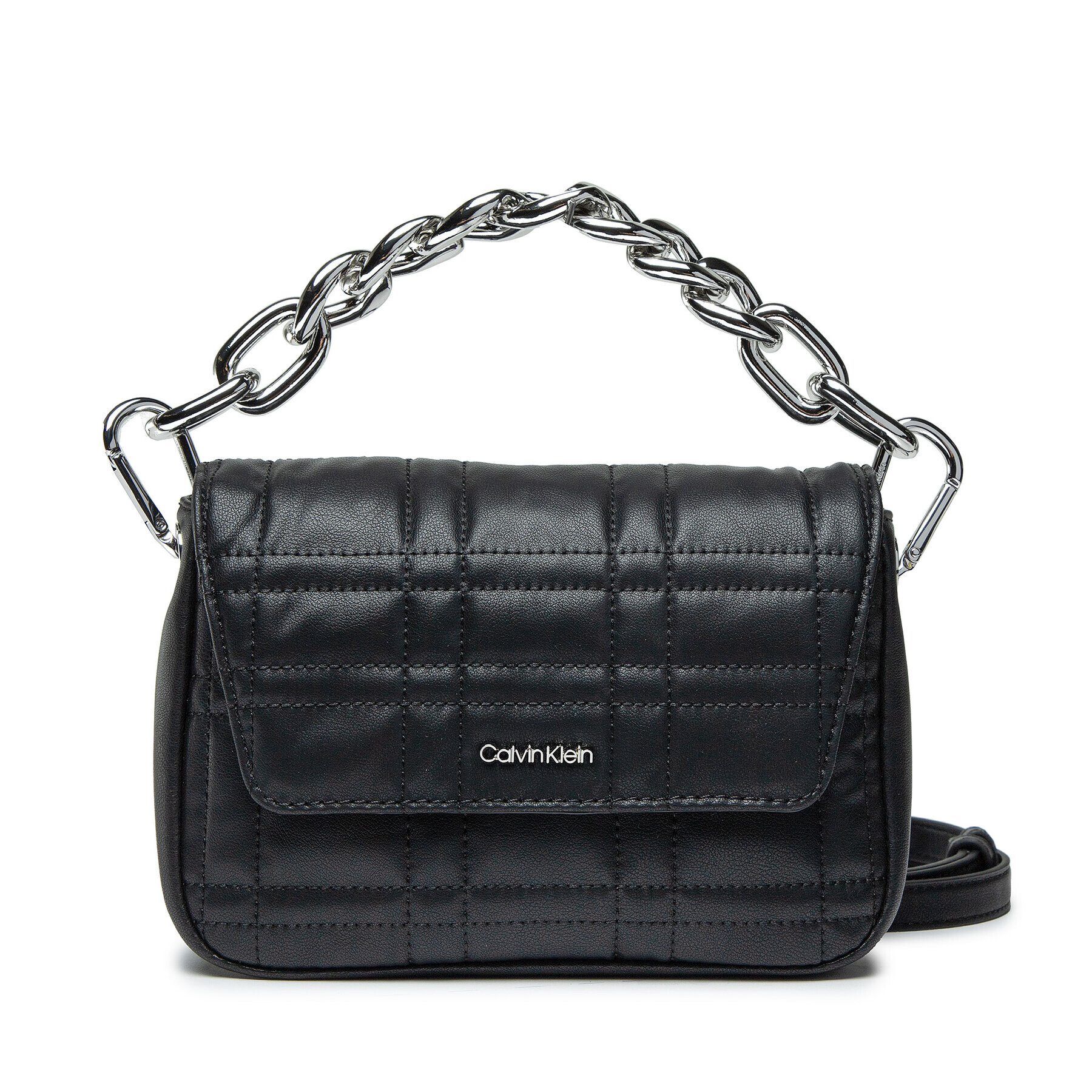 Calvin Klein Táska Ck Touch Shoulder Bag Sm W/Chain K60K609694 Fekete - Pepit.hu